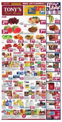 Tony's Fresh Market Weekly Ad