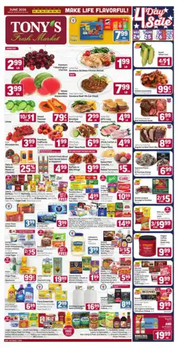 Tony's Fresh Market Weekly Ad
