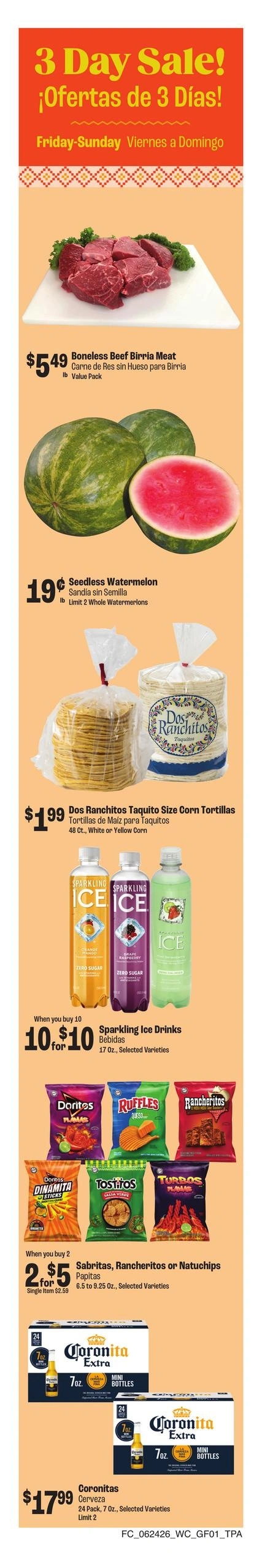 Food City flyer page 1