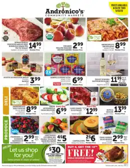 Andronico's Community Markets Weekly Ad