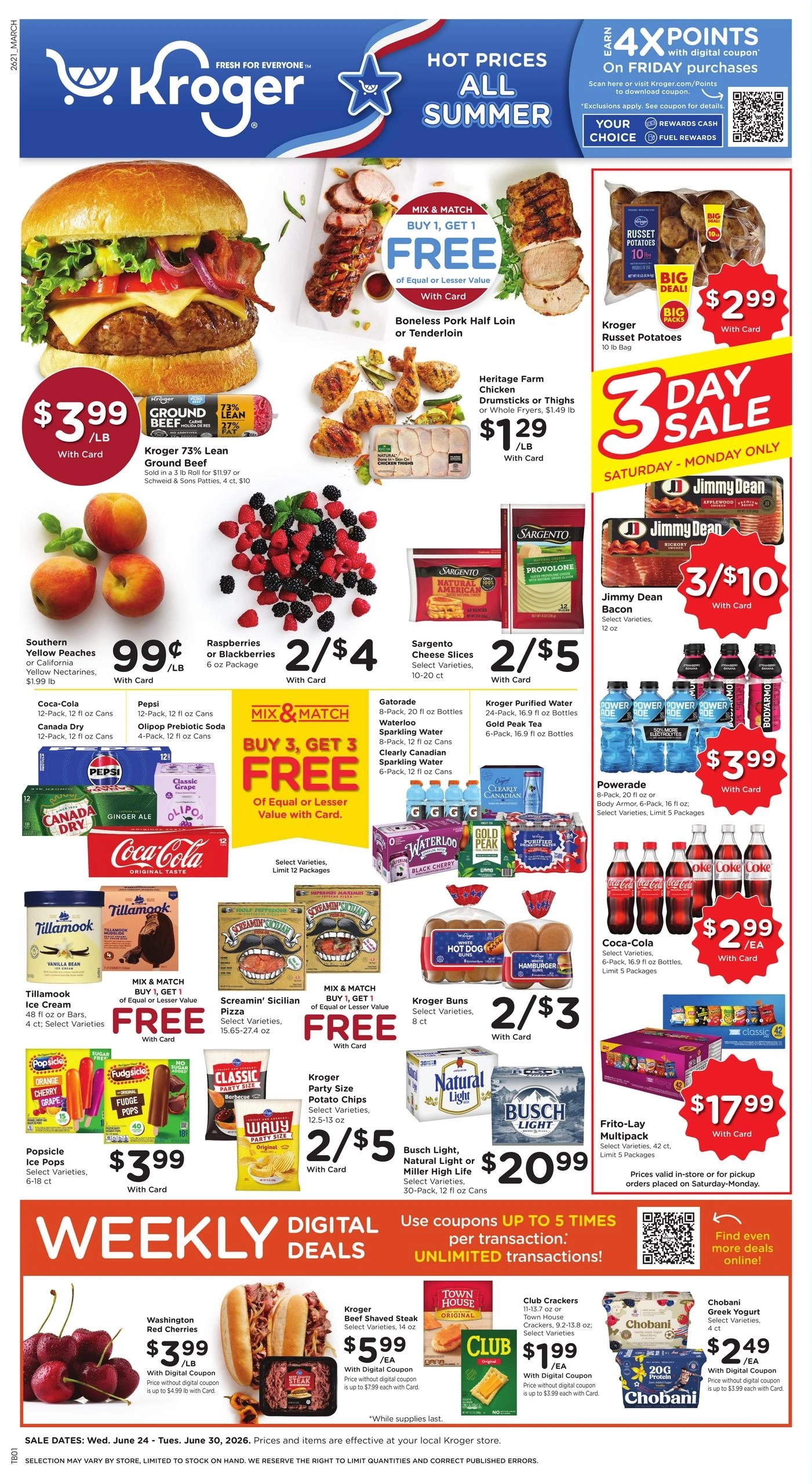 Kroger flyer page 1