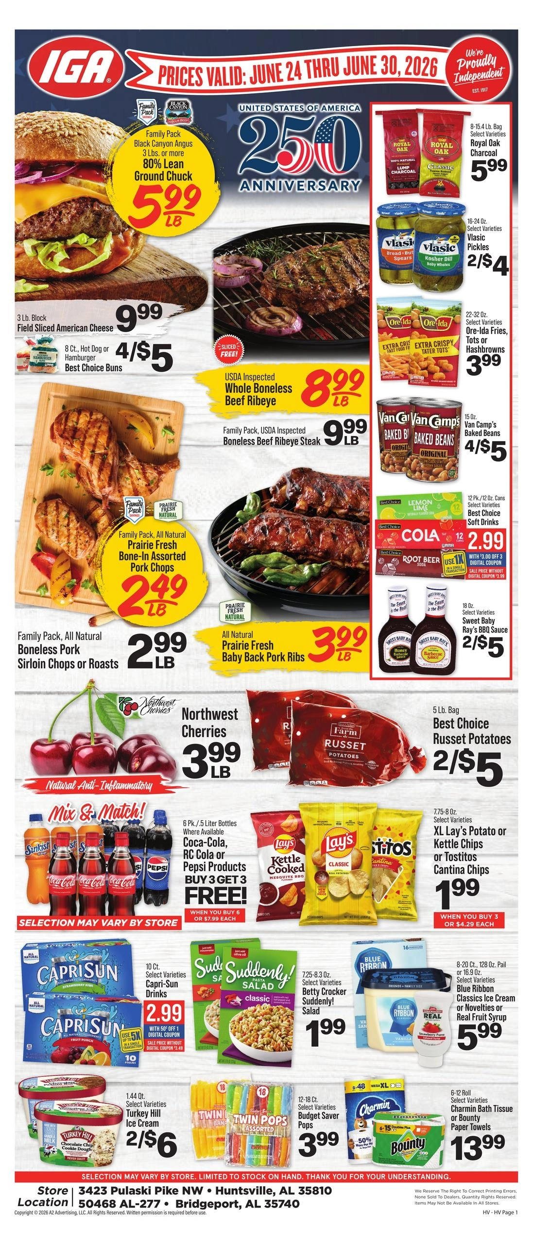 IGA flyer page 1