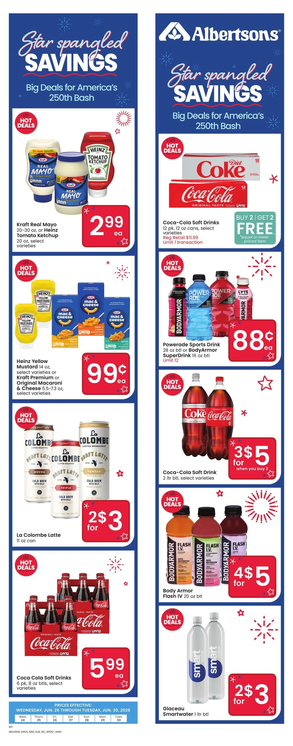 Albertsons flyer page 1