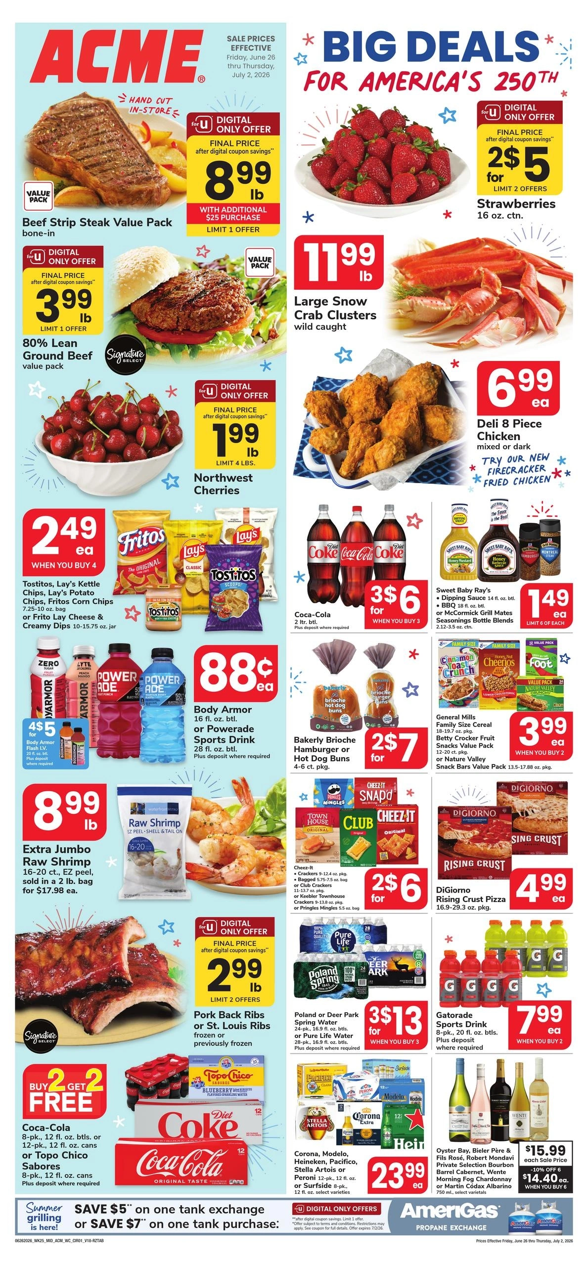 Acme Markets flyer page 1