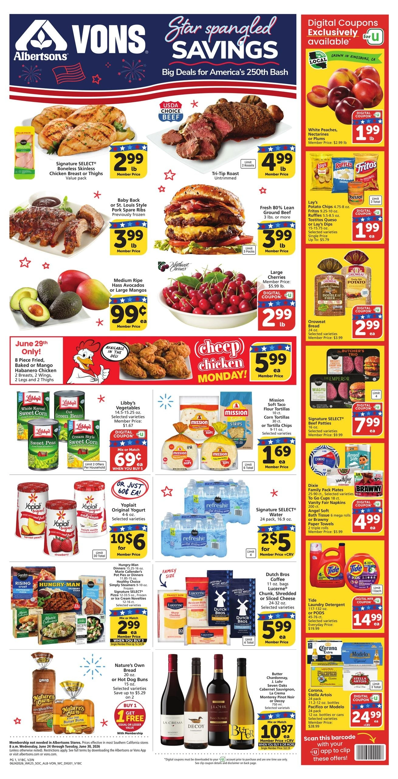 Albertsons flyer page 1