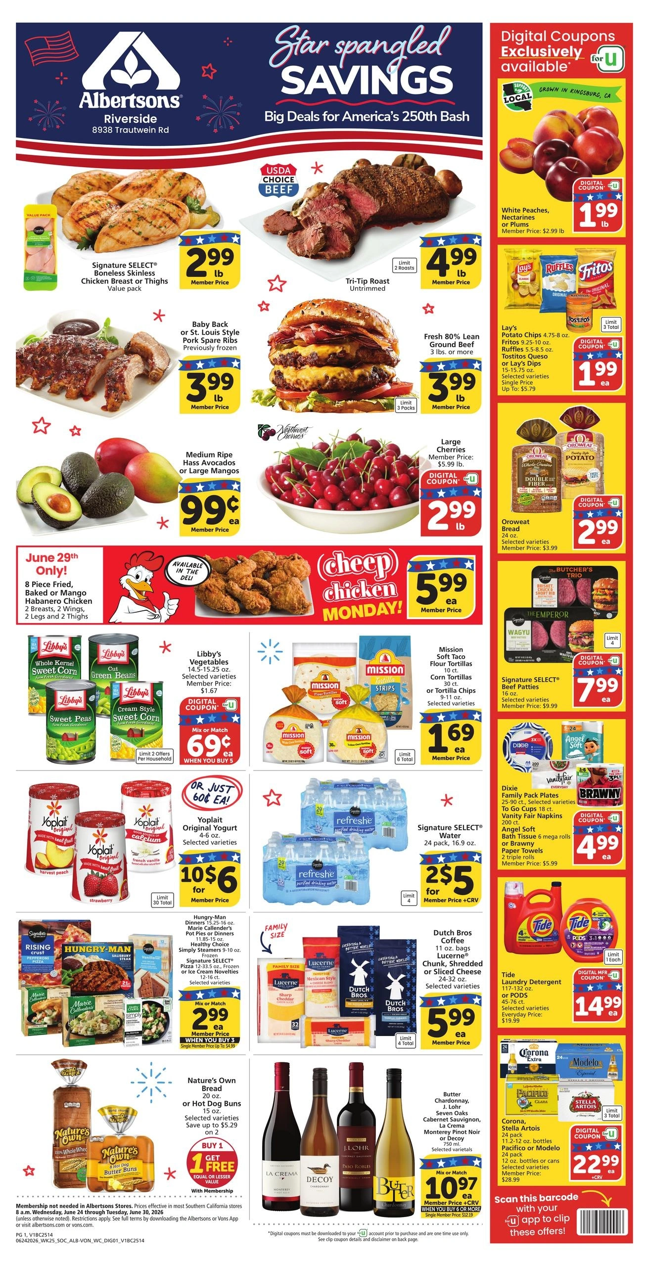Albertsons flyer page 1