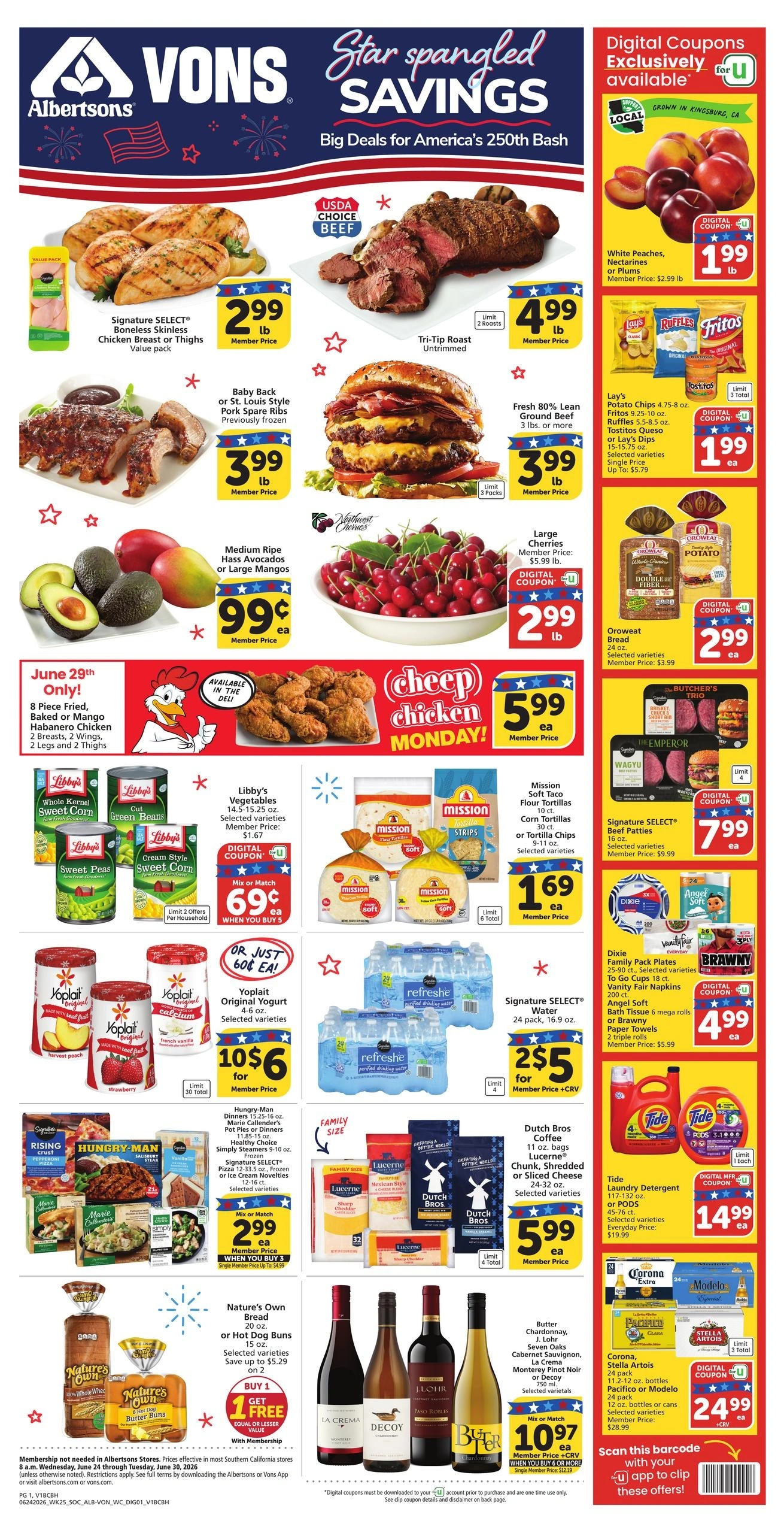 Albertsons flyer page 1