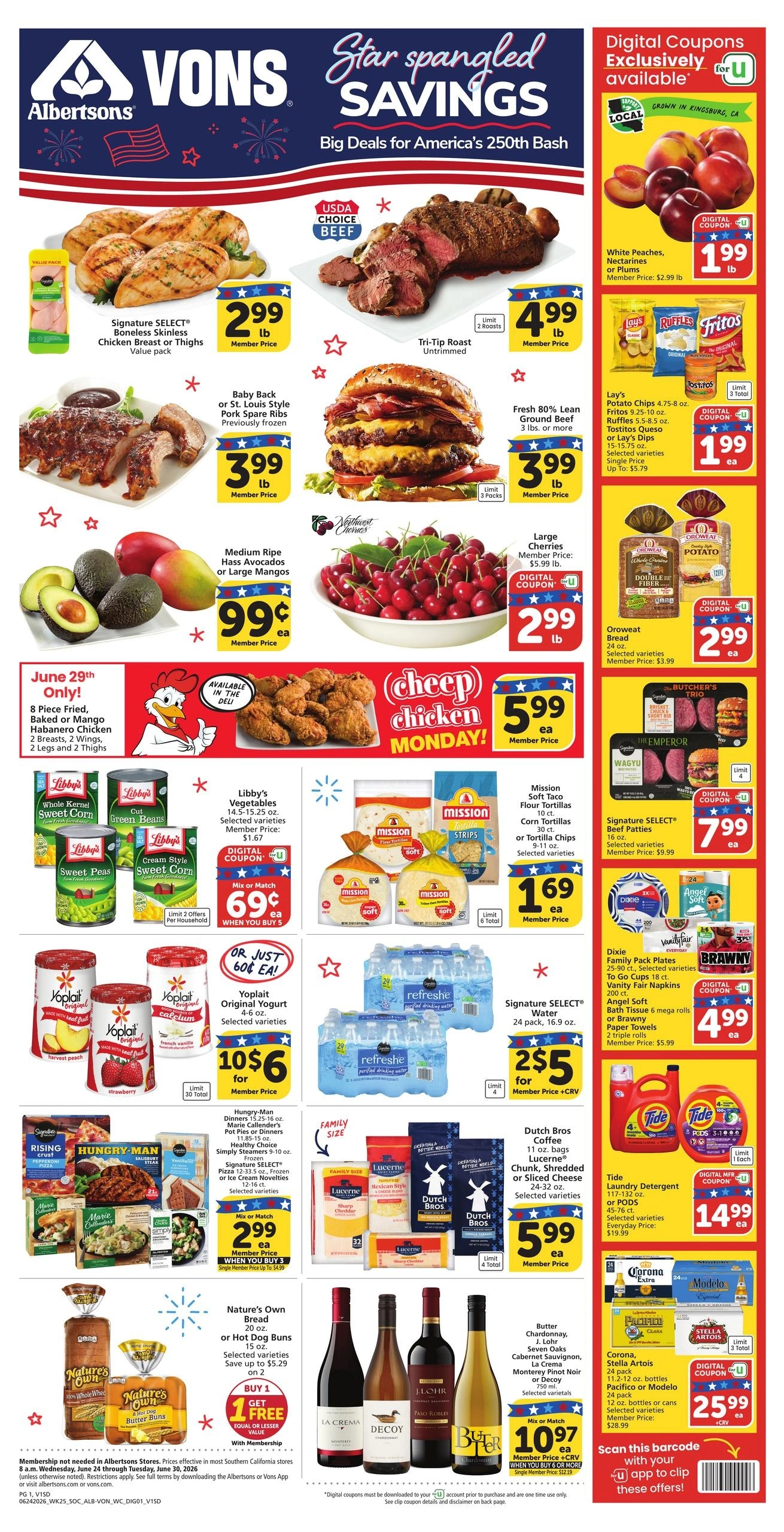 Albertsons flyer page 1