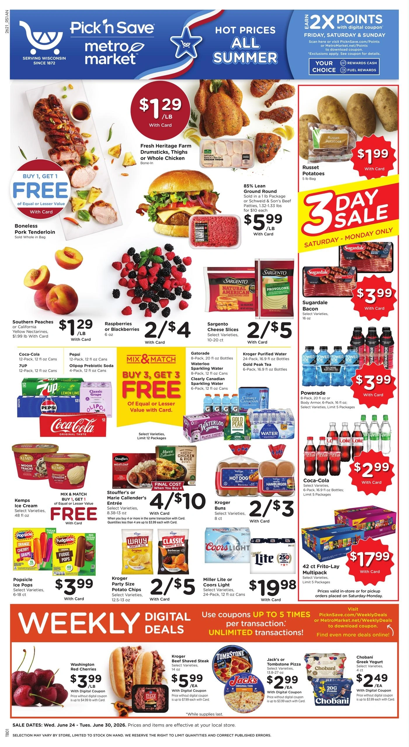 Pick N Save flyer page 1