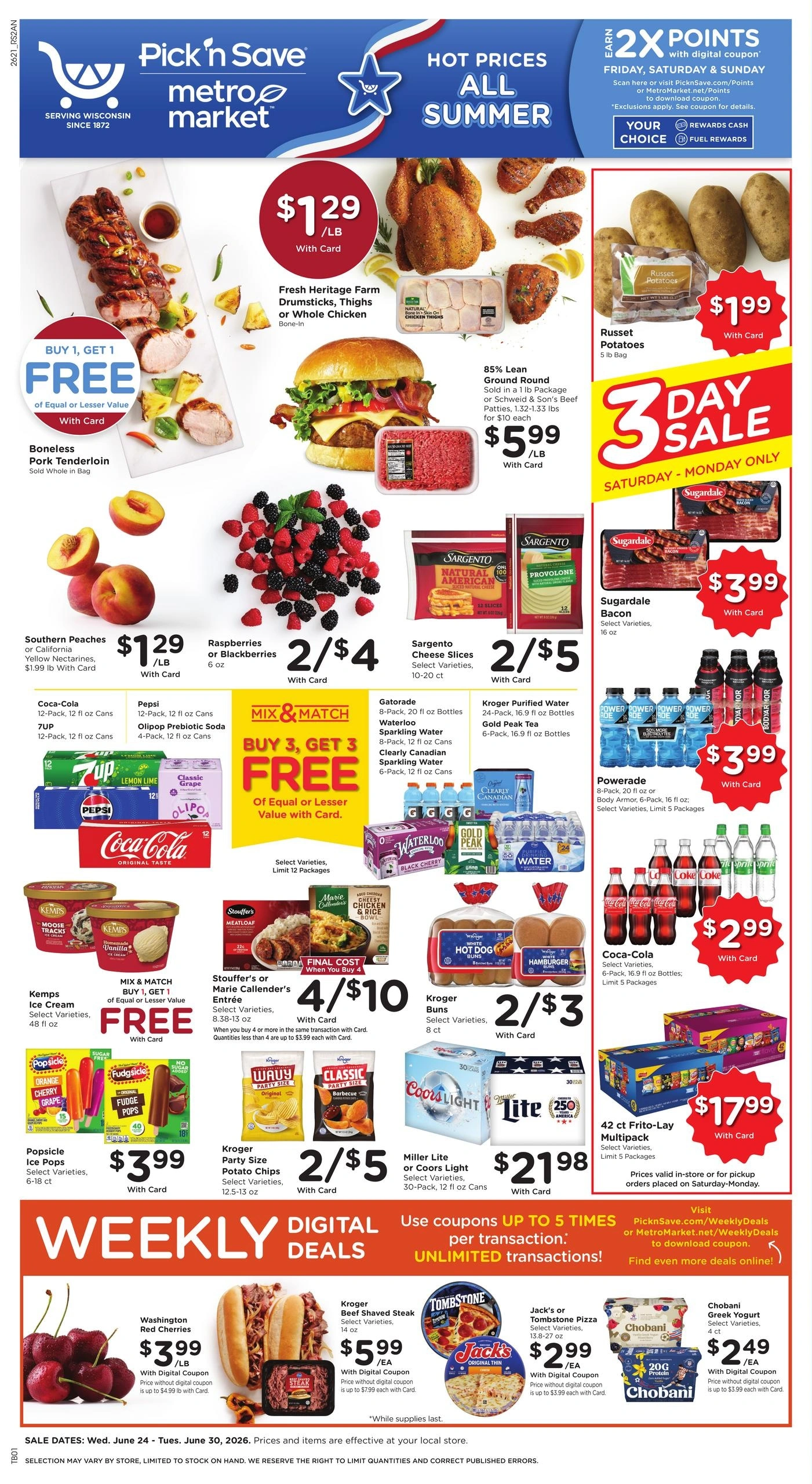Pick N Save flyer page 1