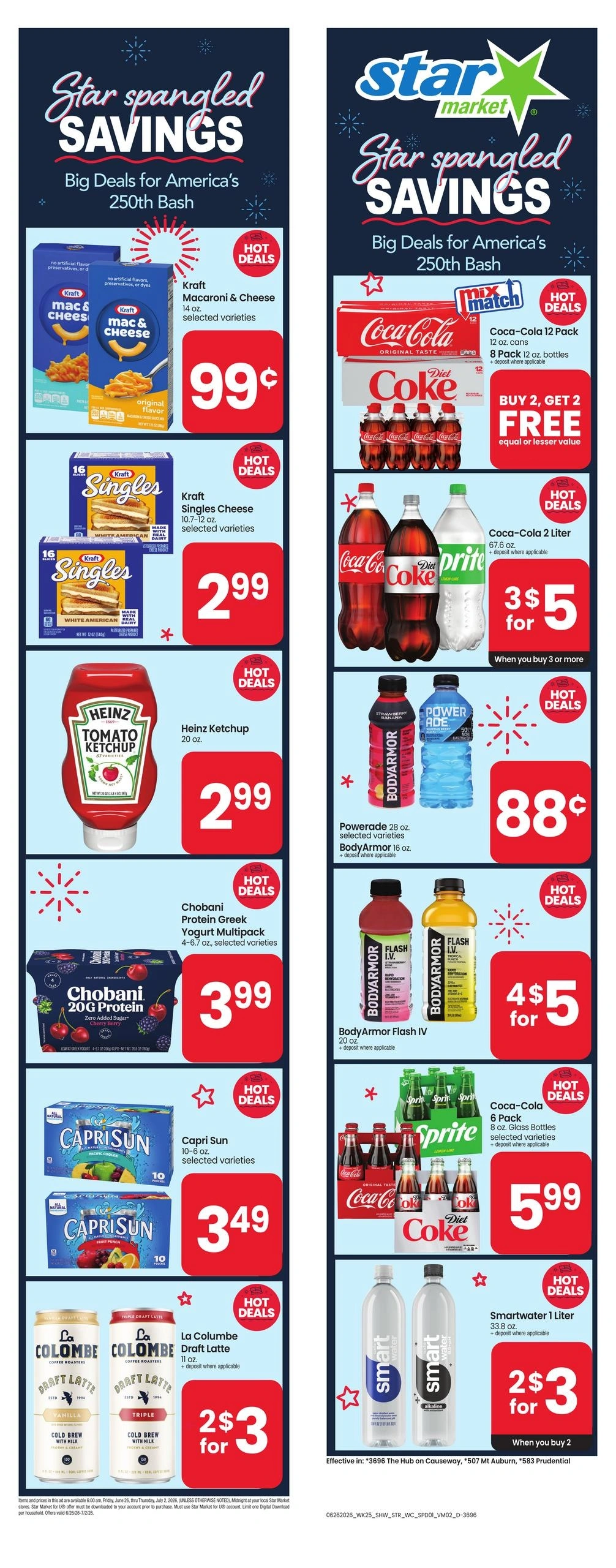 Star Market	 flyer page 1