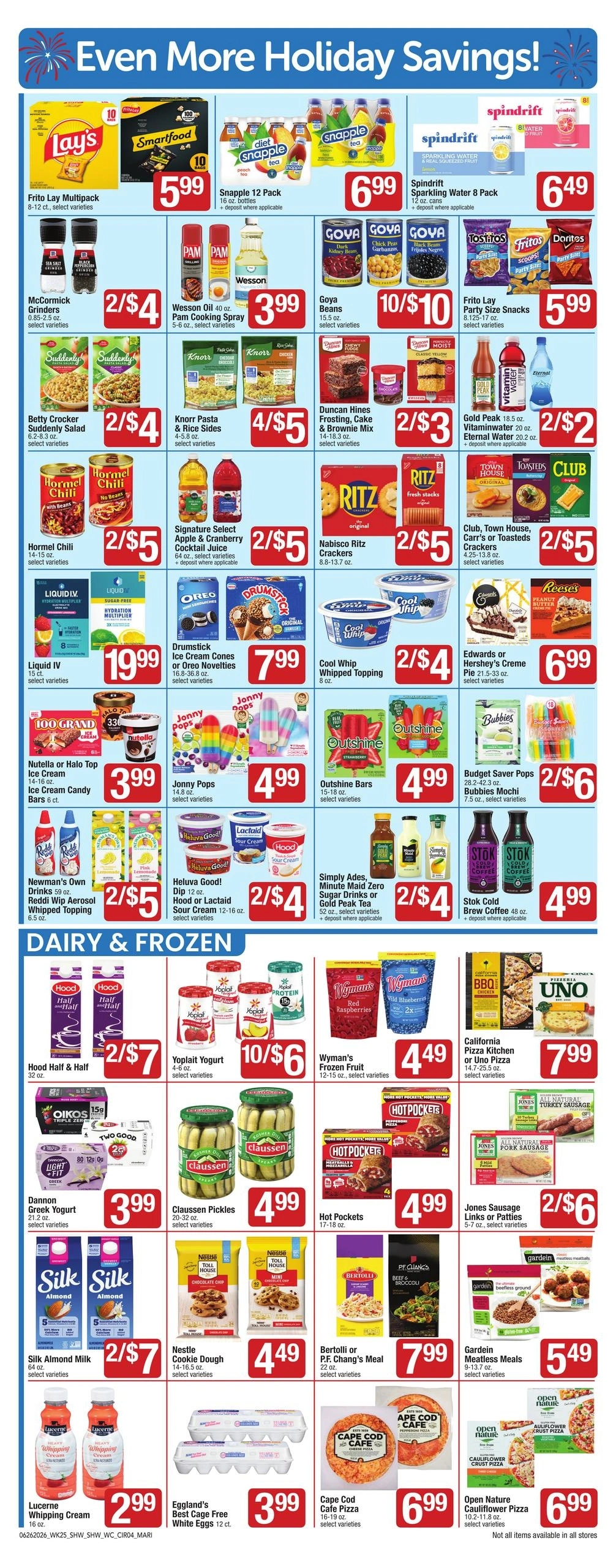 Shaw's flyer page 5