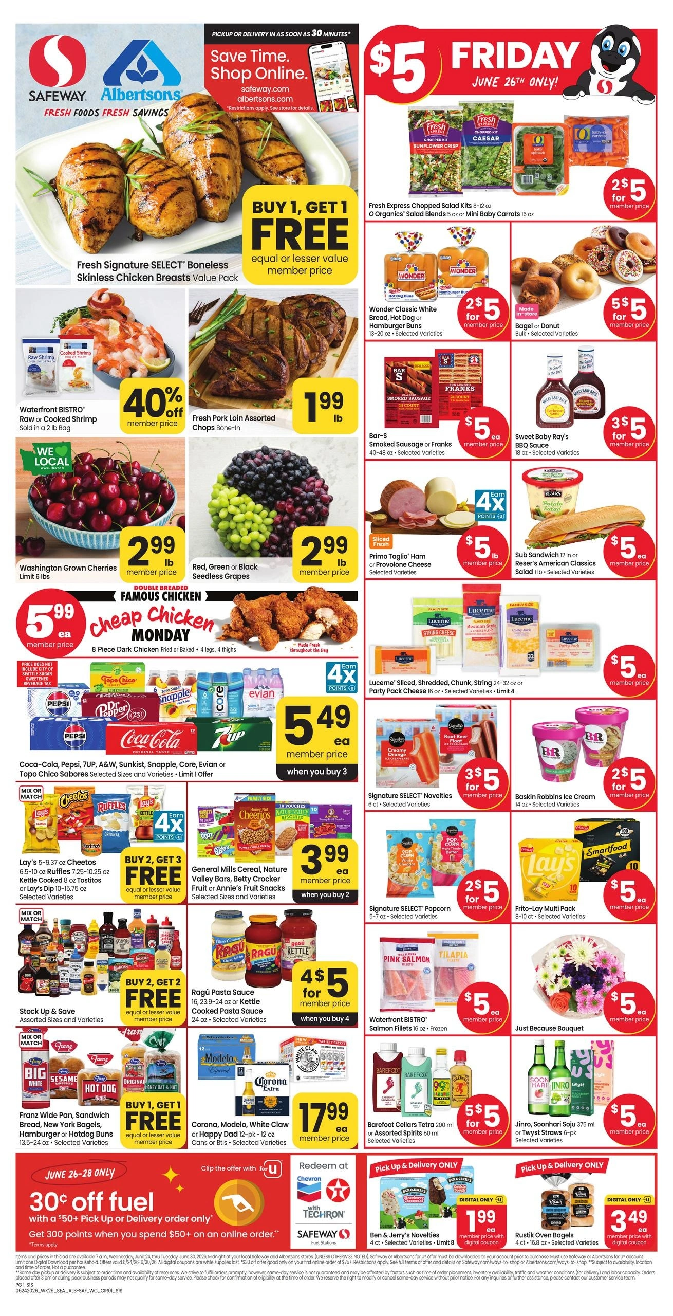 Albertsons flyer page 1