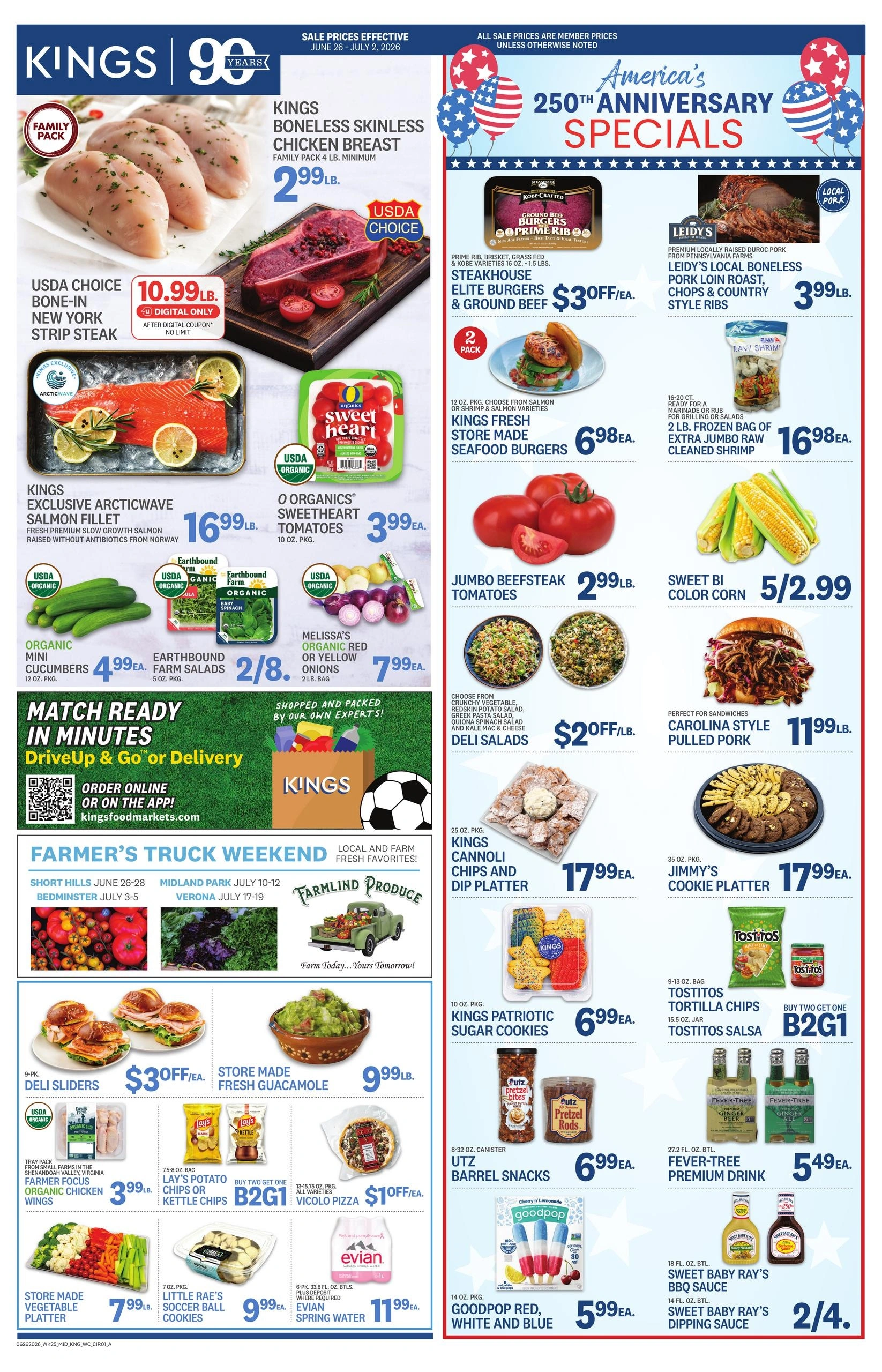 Kings Food Markets flyer page 1