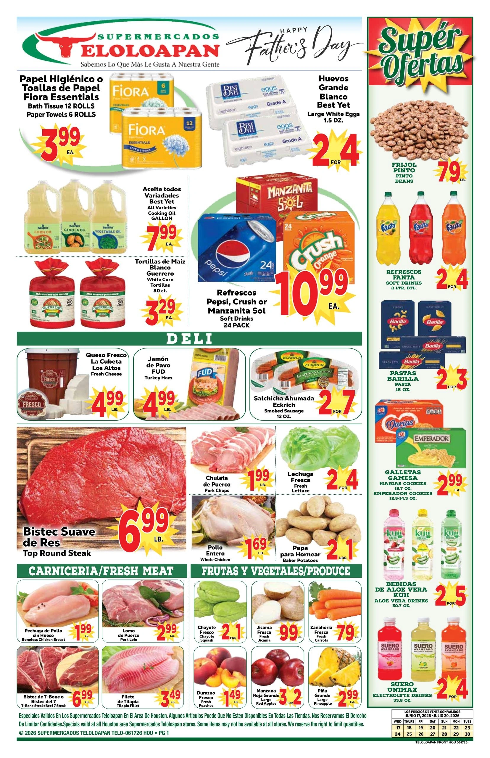Supermercado Teloloapan flyer page 1