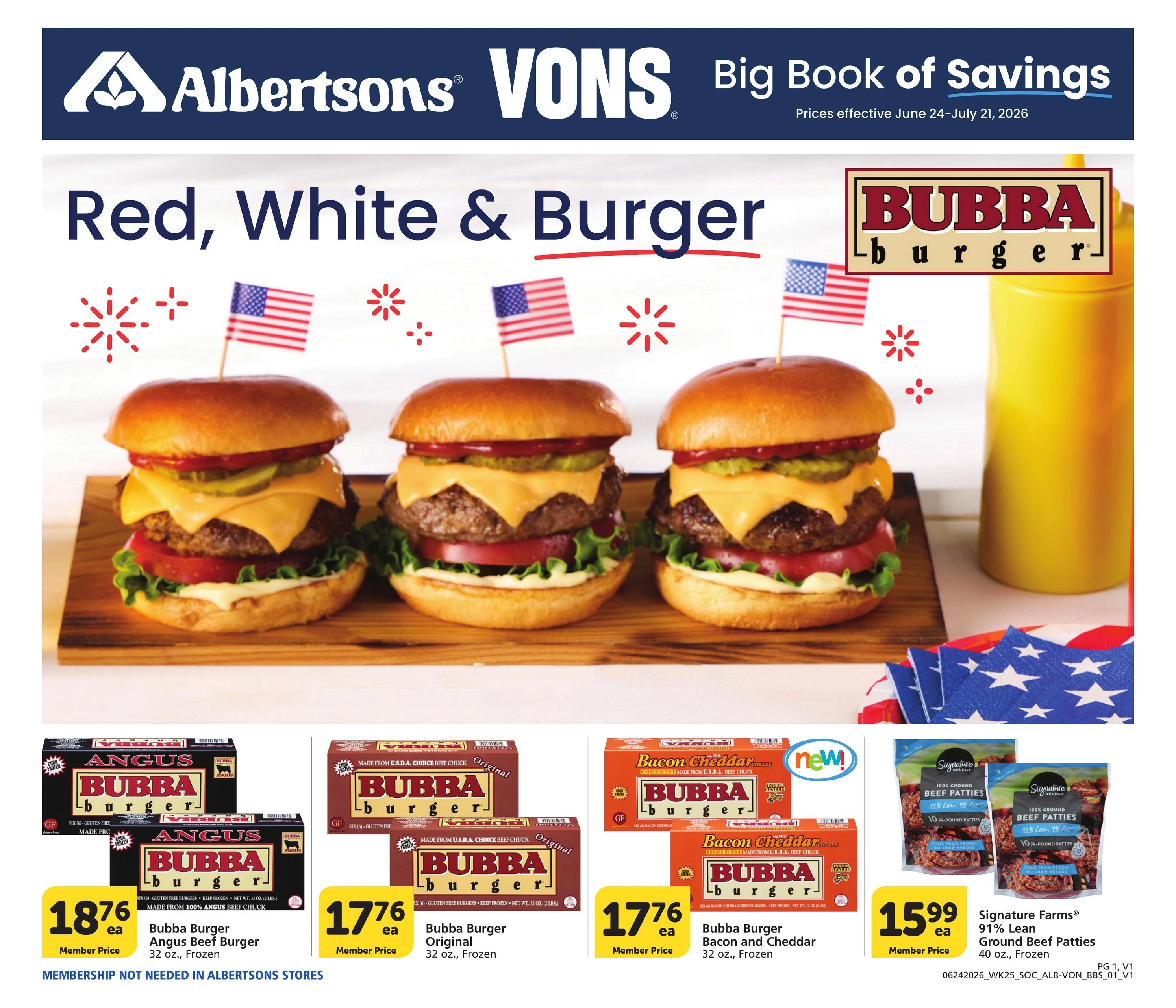 Albertsons flyer page 1
