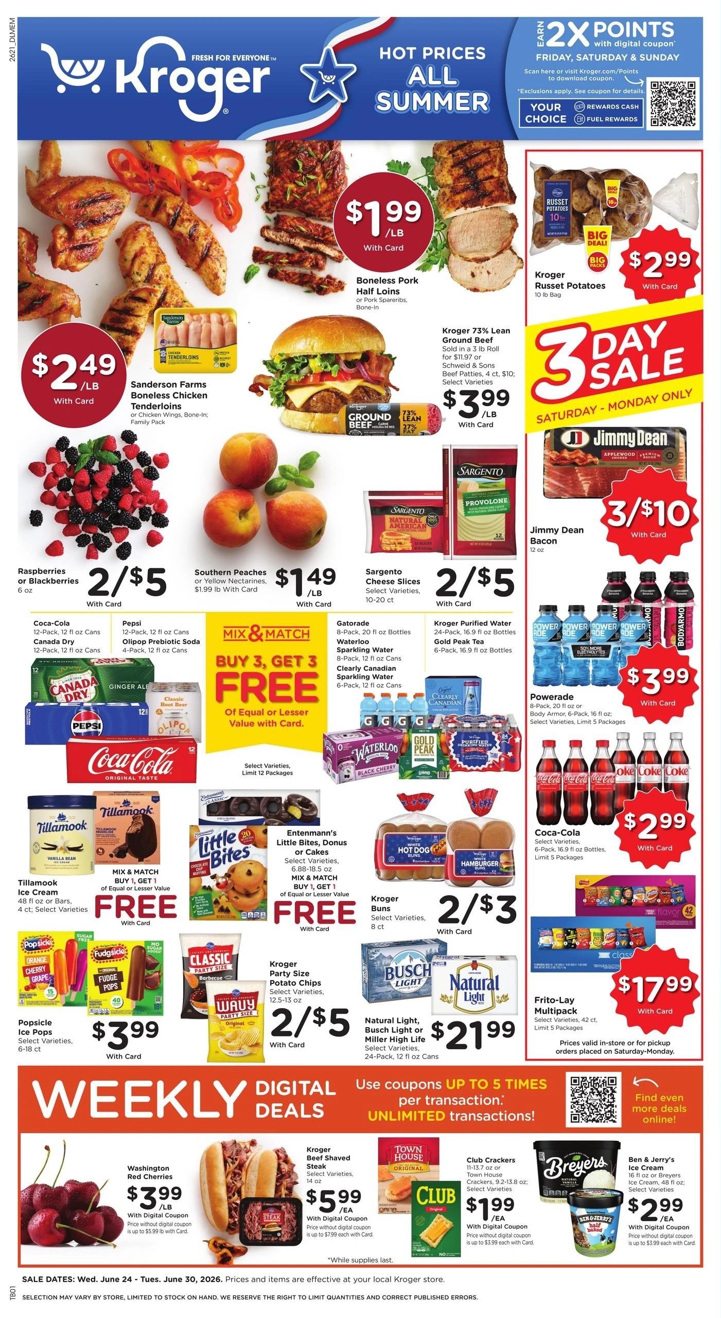 Kroger flyer page 1