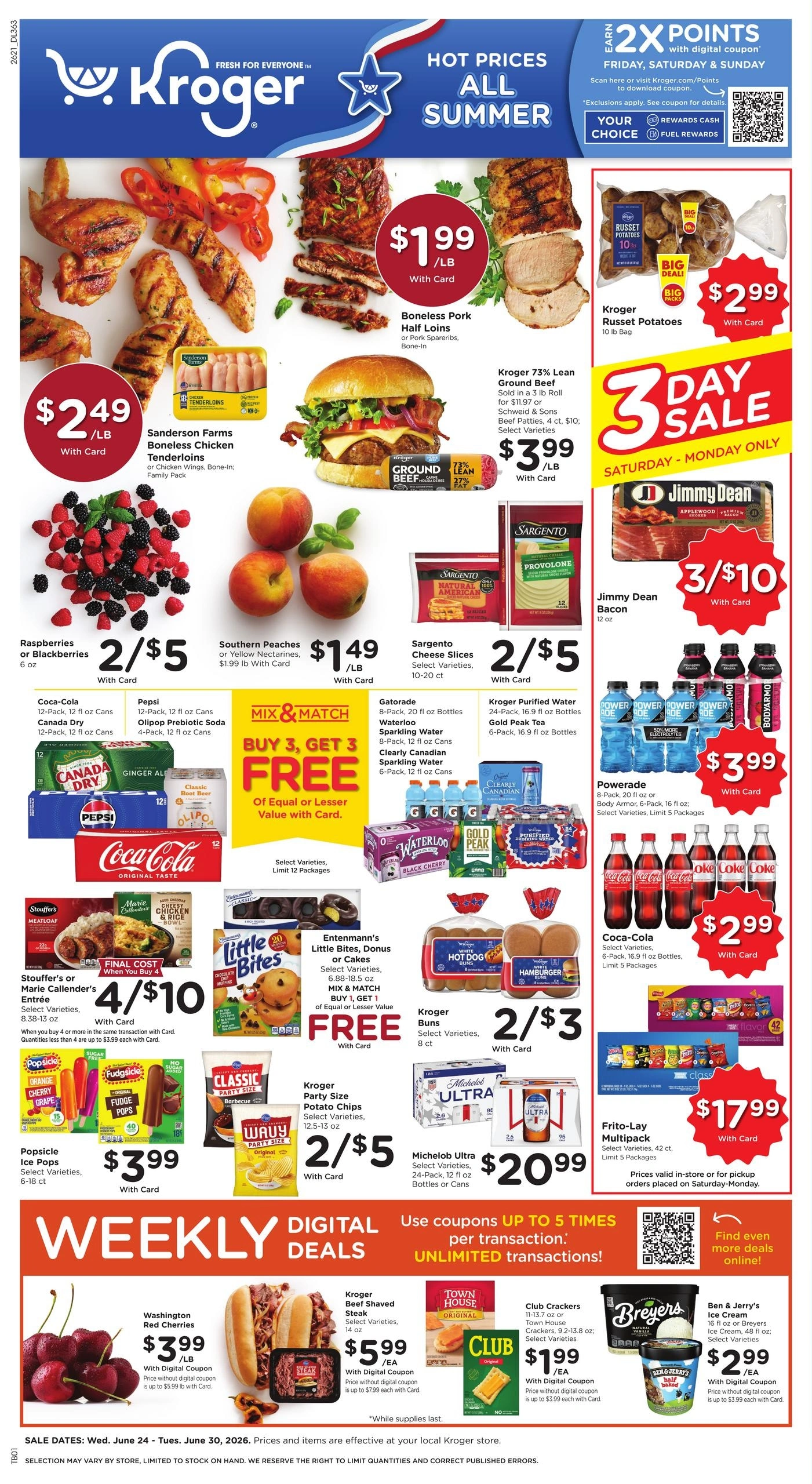 Kroger flyer page 1