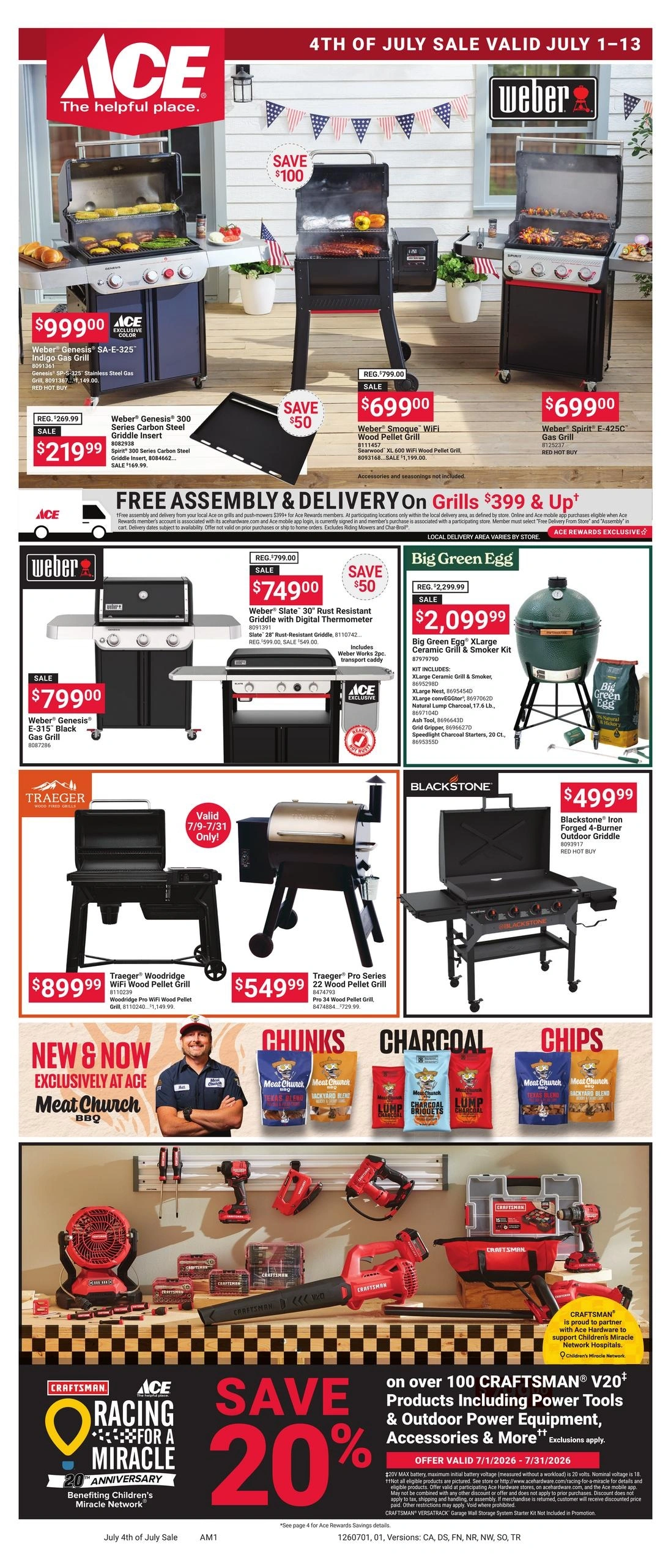 Ace Hardware flyer page 1
