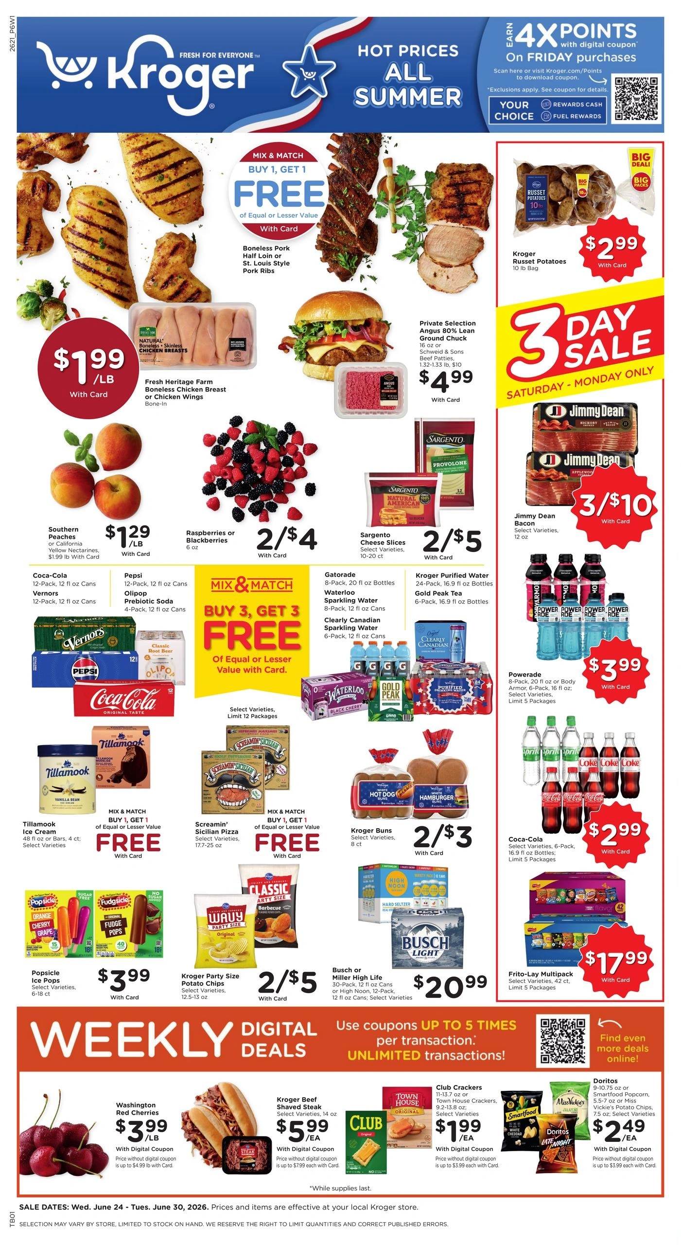 Kroger flyer page 1