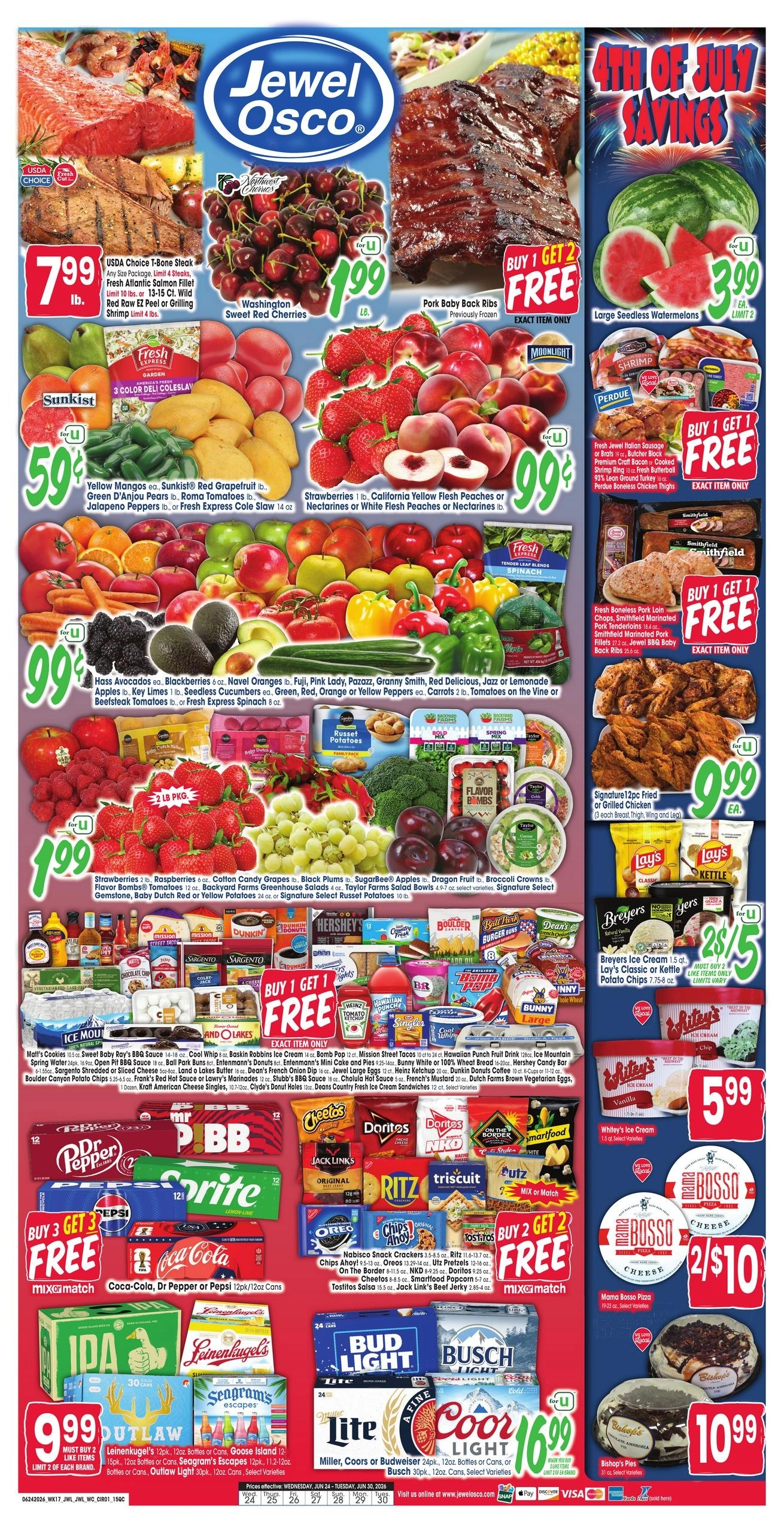 Jewel-Osco flyer page 1