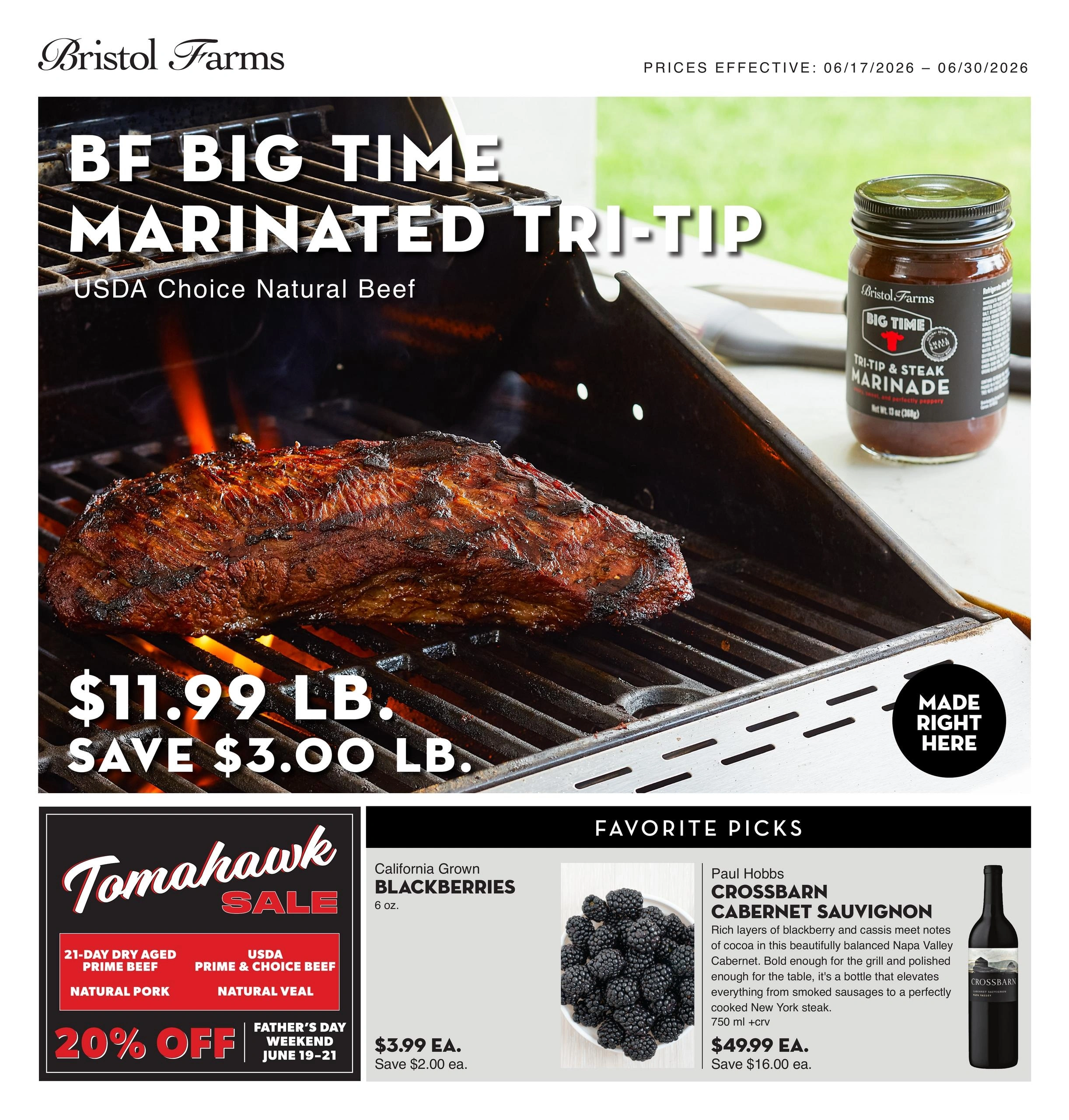 Bristol Farms flyer page 1