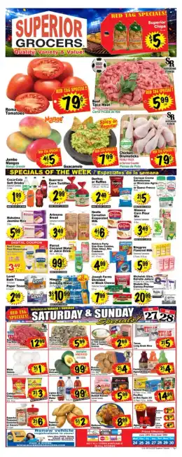 Superior Grocers Weekly Specials