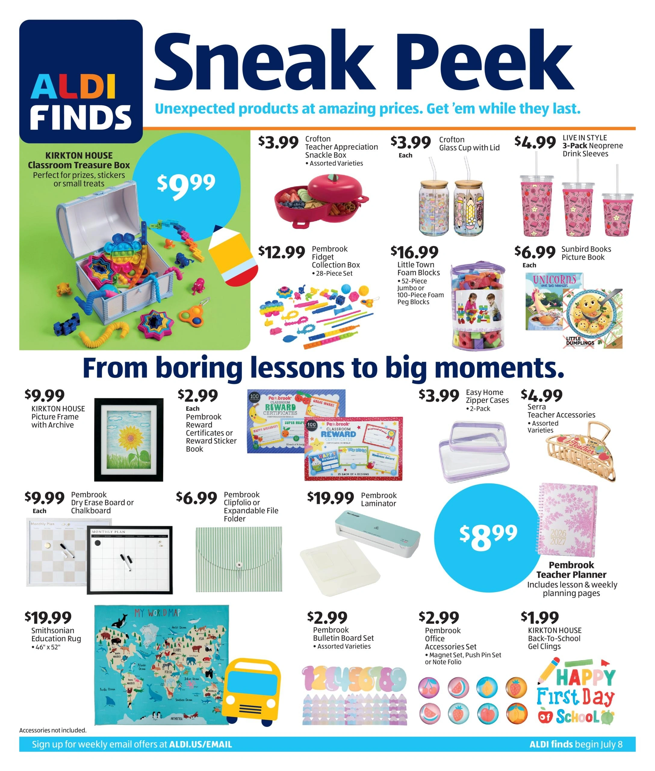 ALDI flyer page 1