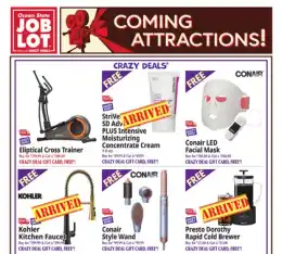 Ocean State Job Lot	 Coming Attractions