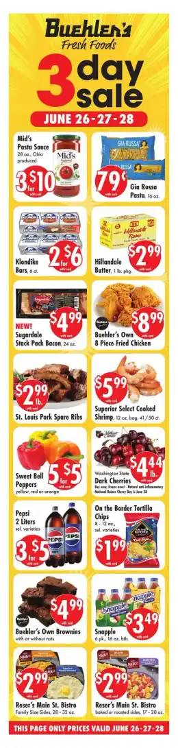 Buehler's Fresh Foods Weekly Ad