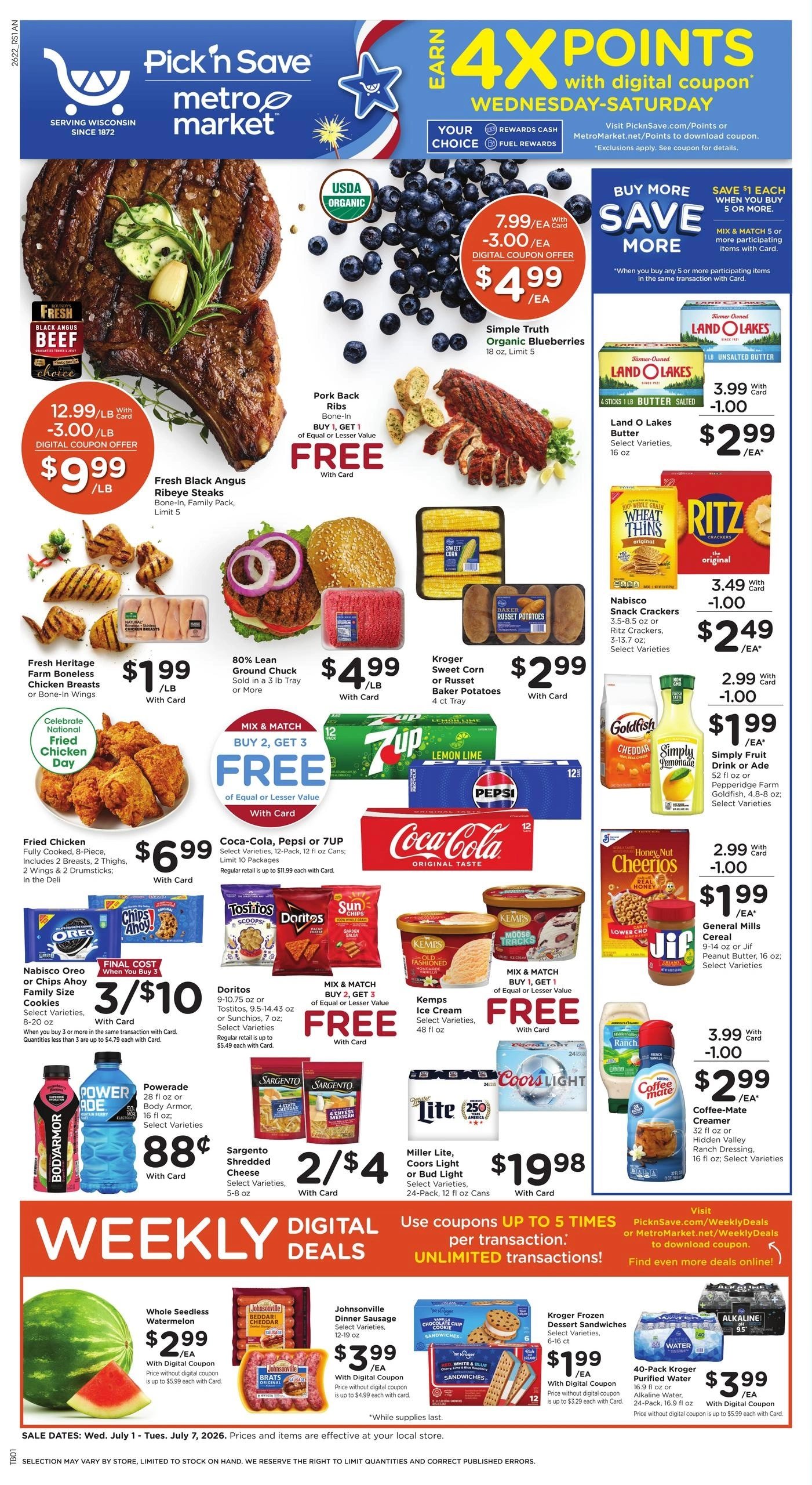 Pick N Save flyer page 1