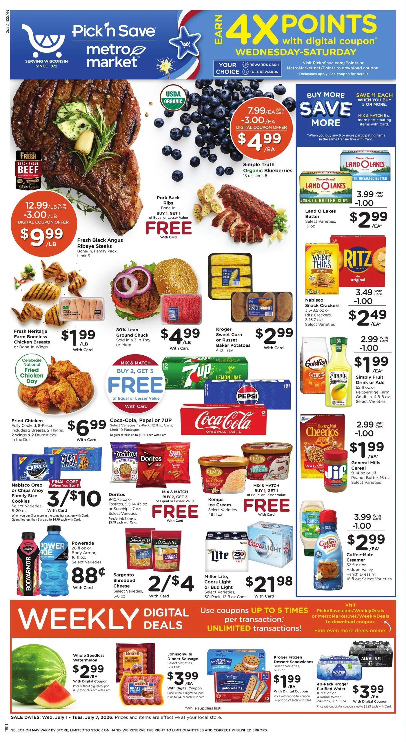 Pick N Save flyer page 1