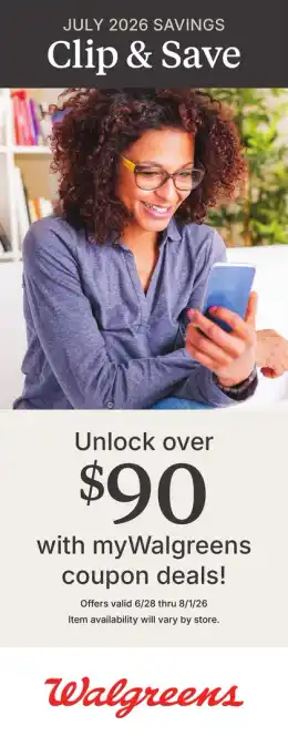 Walgreens July Savings Book