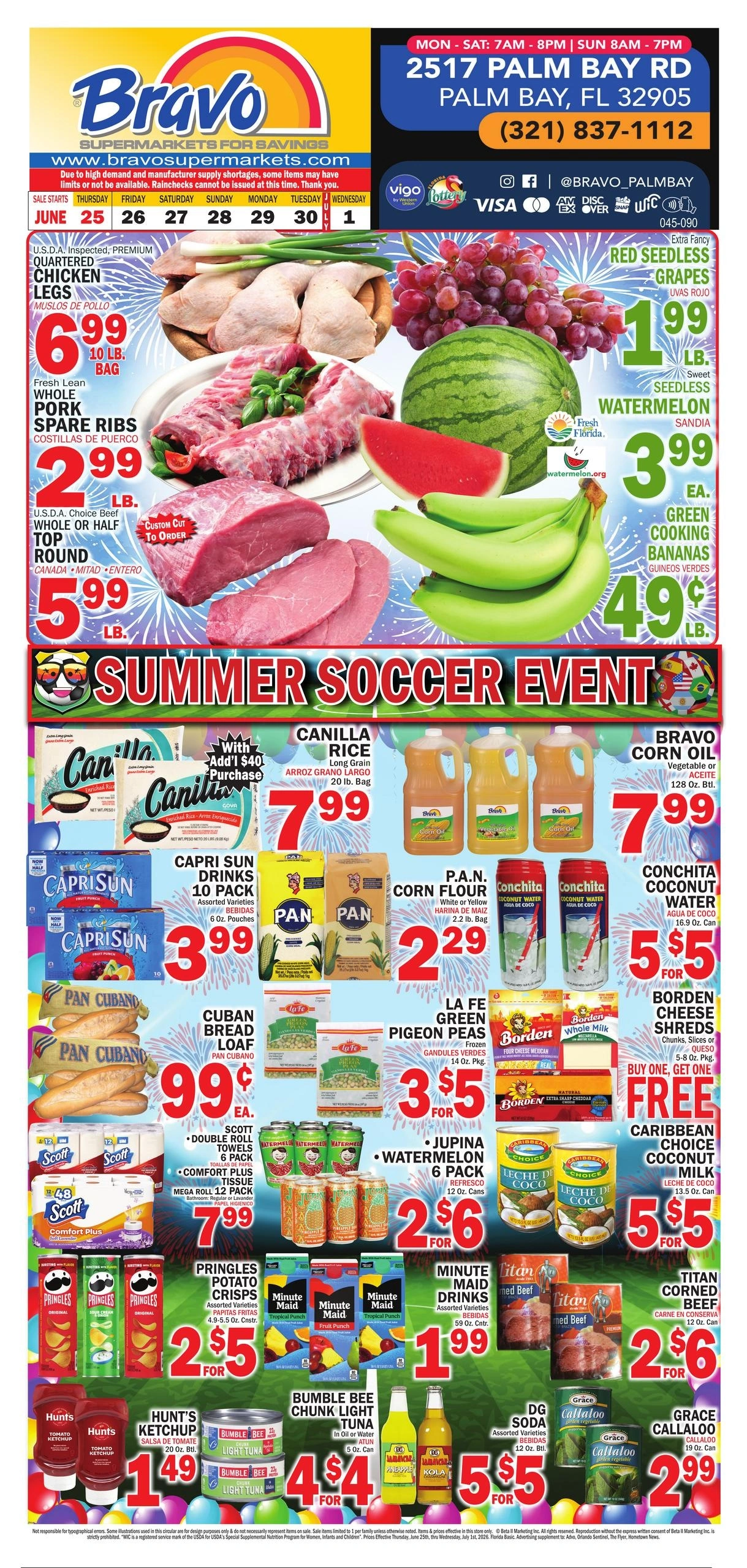Bravo Supermarket flyer page 1