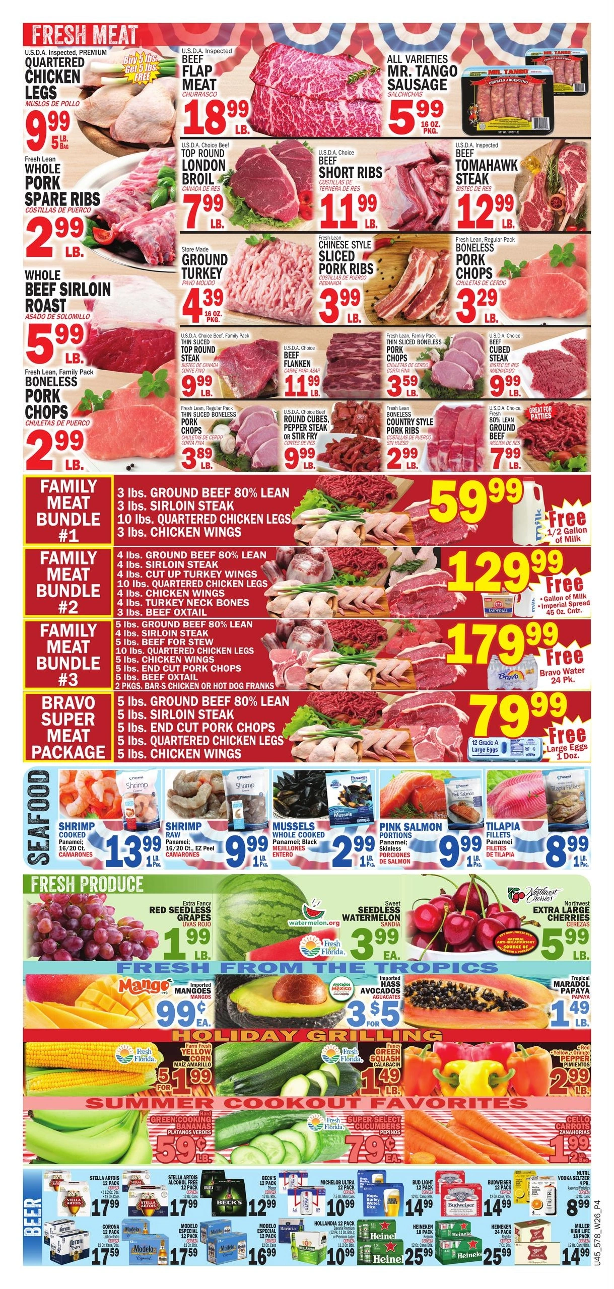 Bravo Supermarket flyer page 4