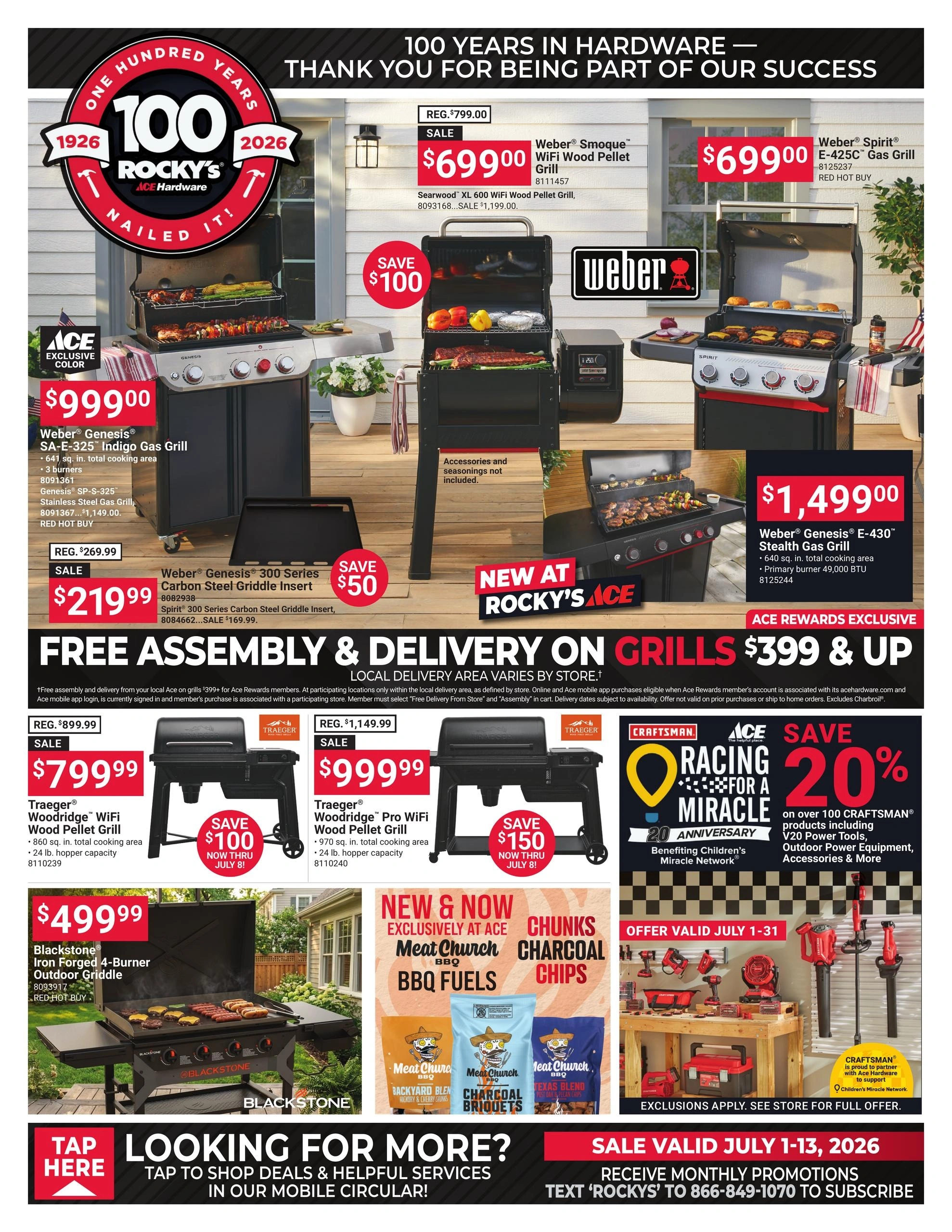 Ace Hardware flyer page 1