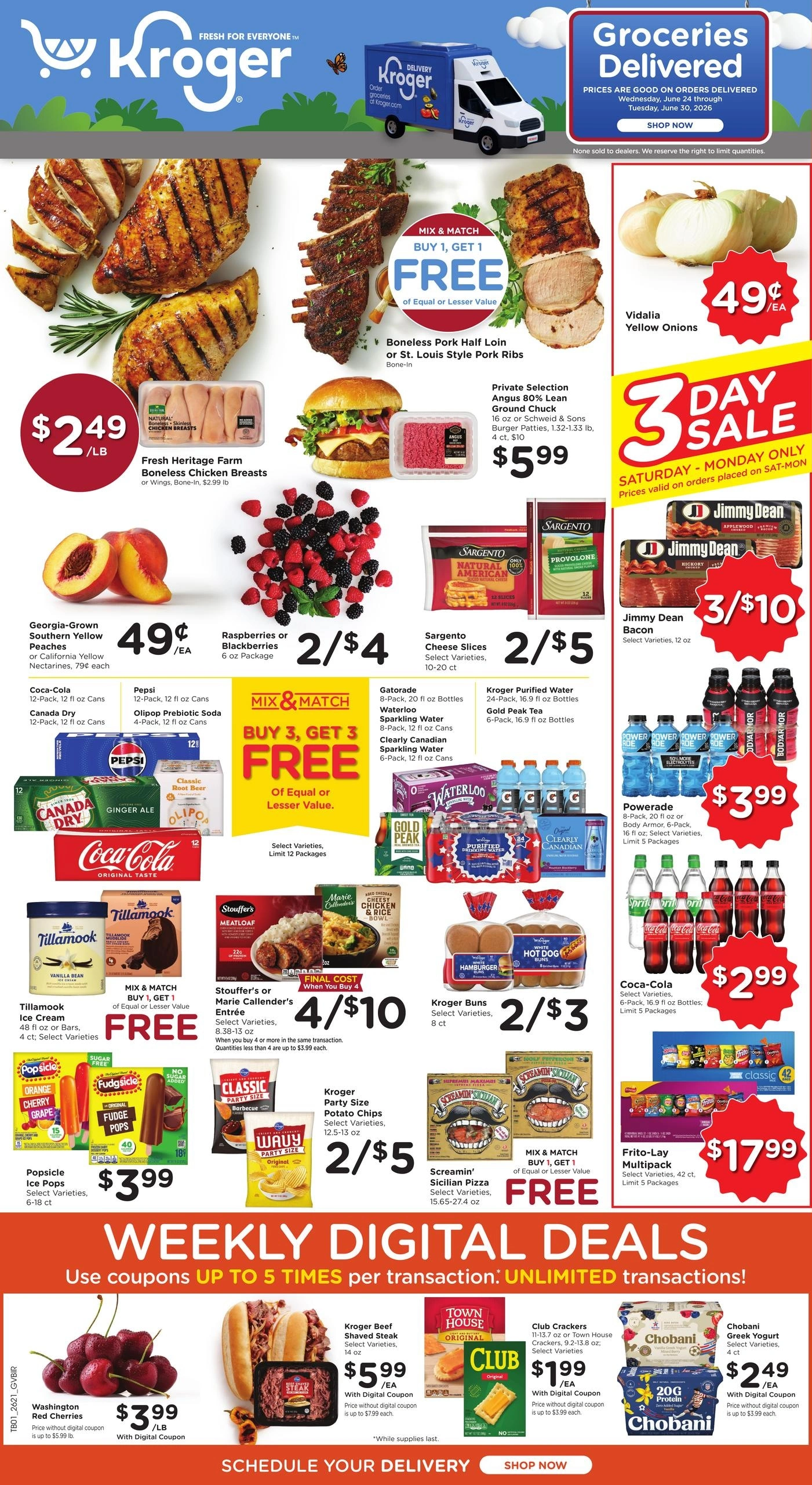 Kroger flyer page 1