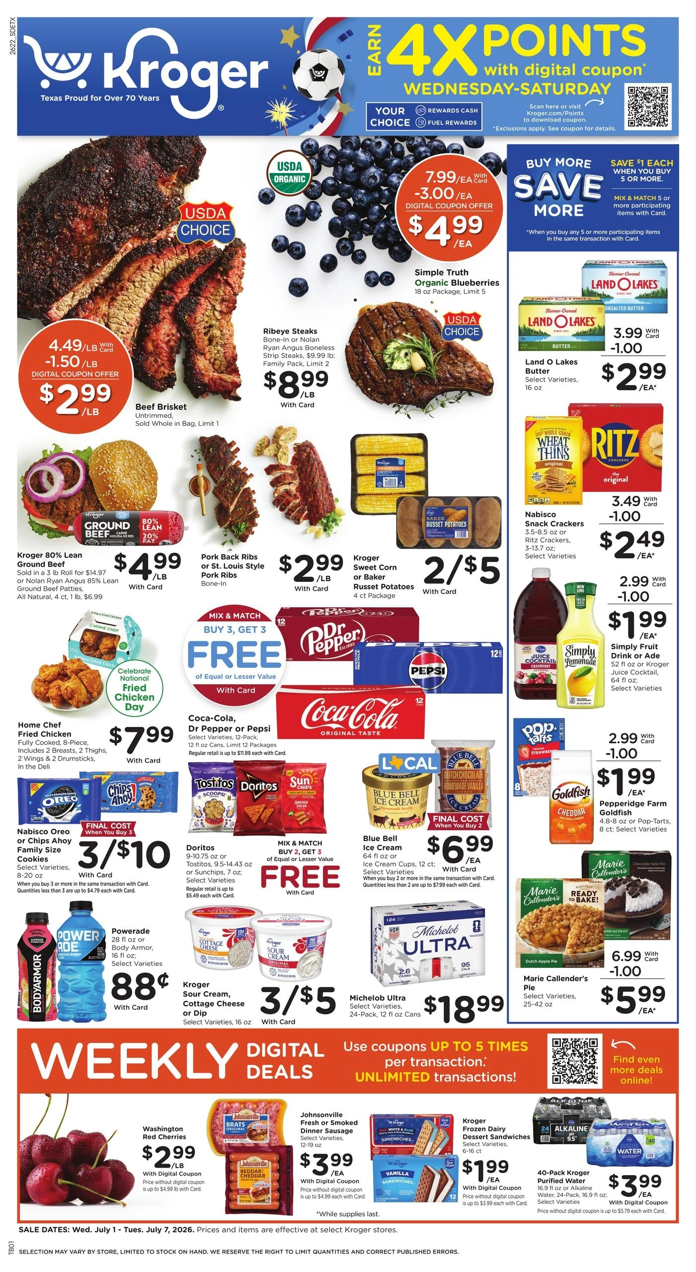Kroger flyer page 1