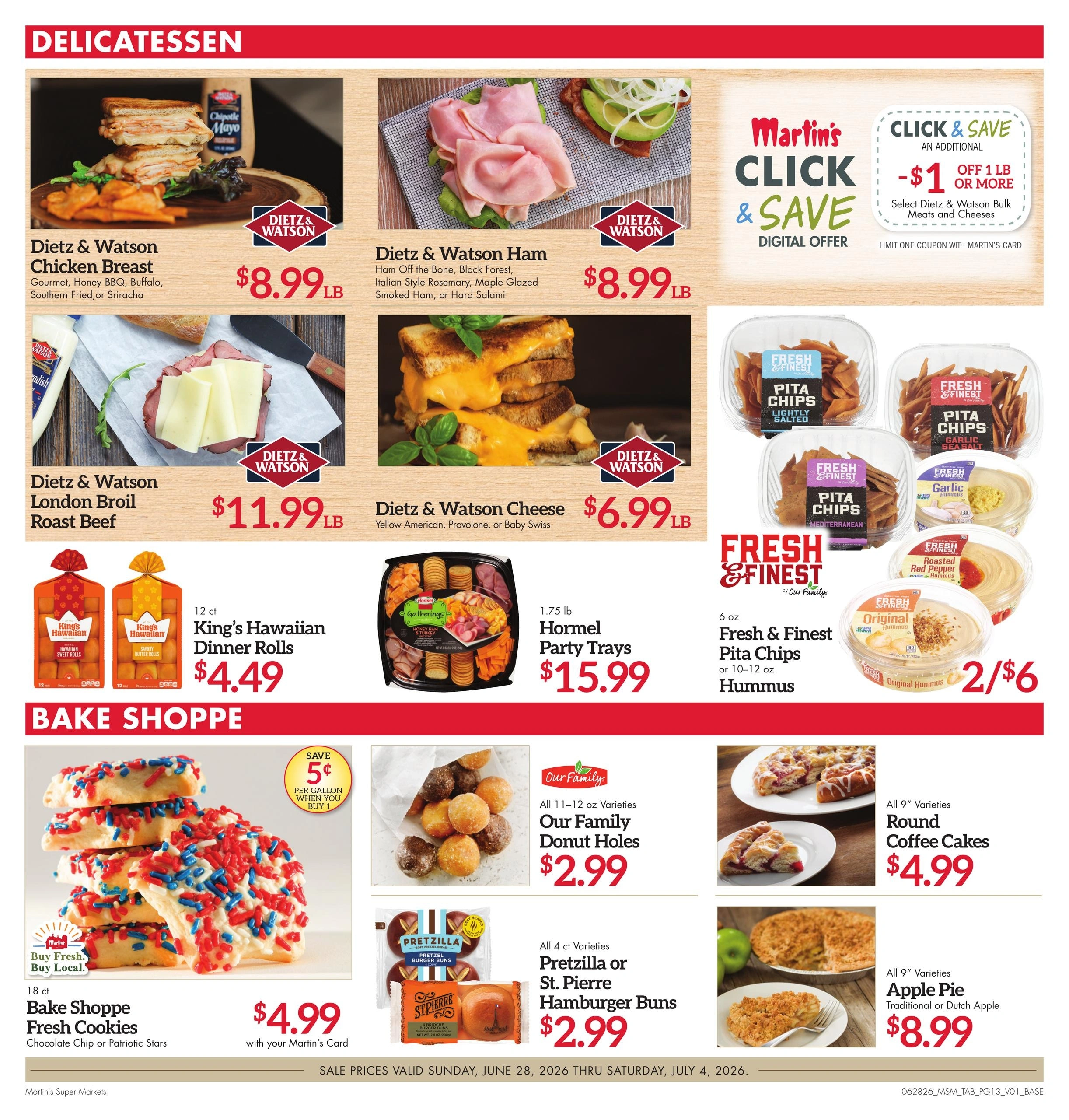 Martin's Super Markets flyer page 13