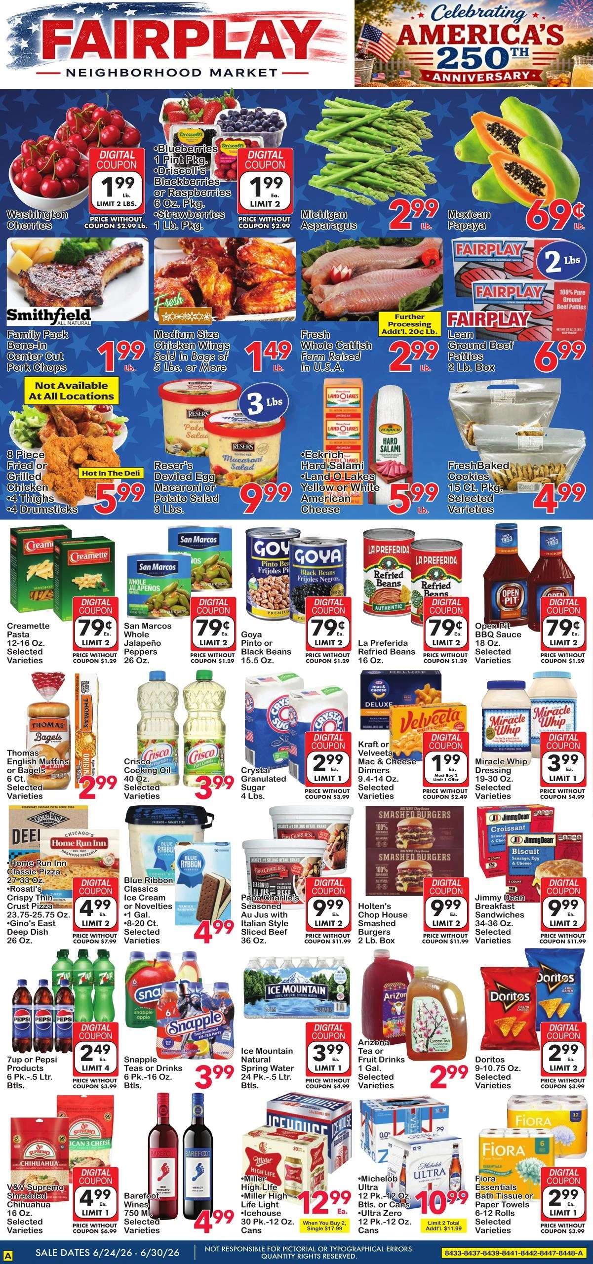Fairplay Foods flyer page 1