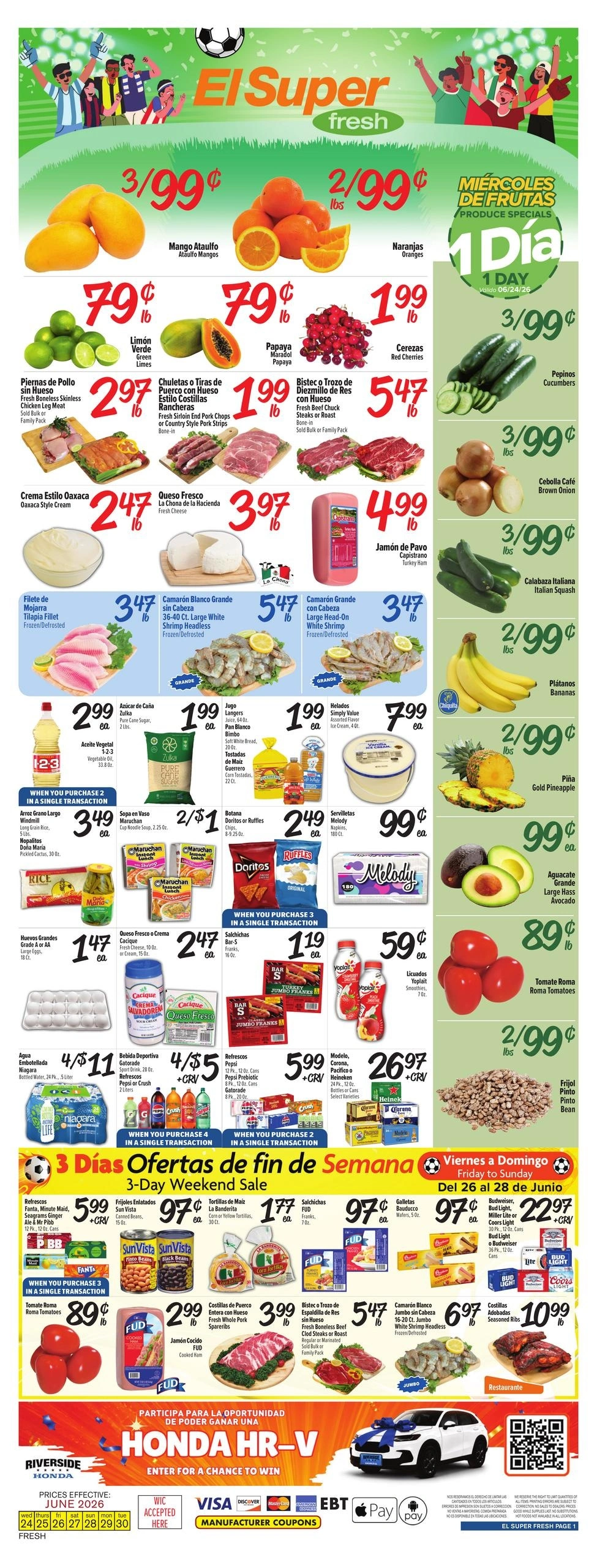 El Super Fresh flyer page 1