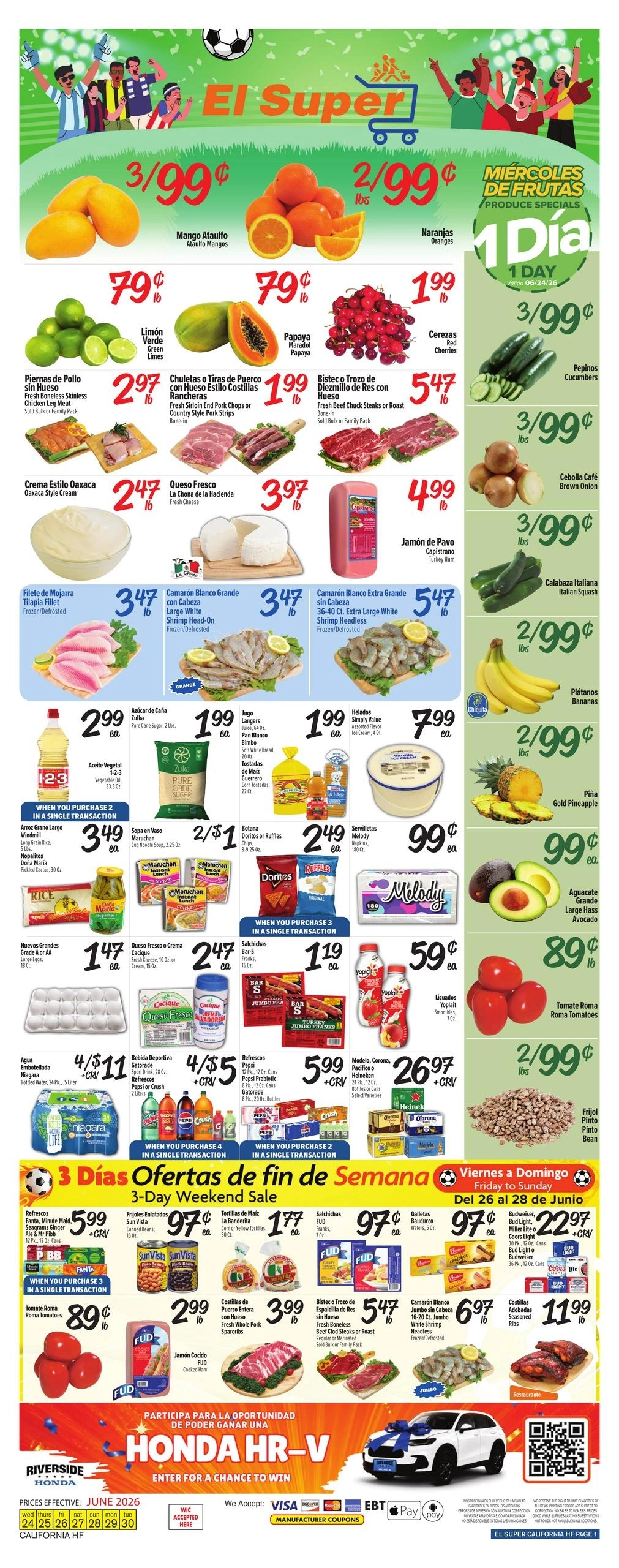 El Super flyer page 1