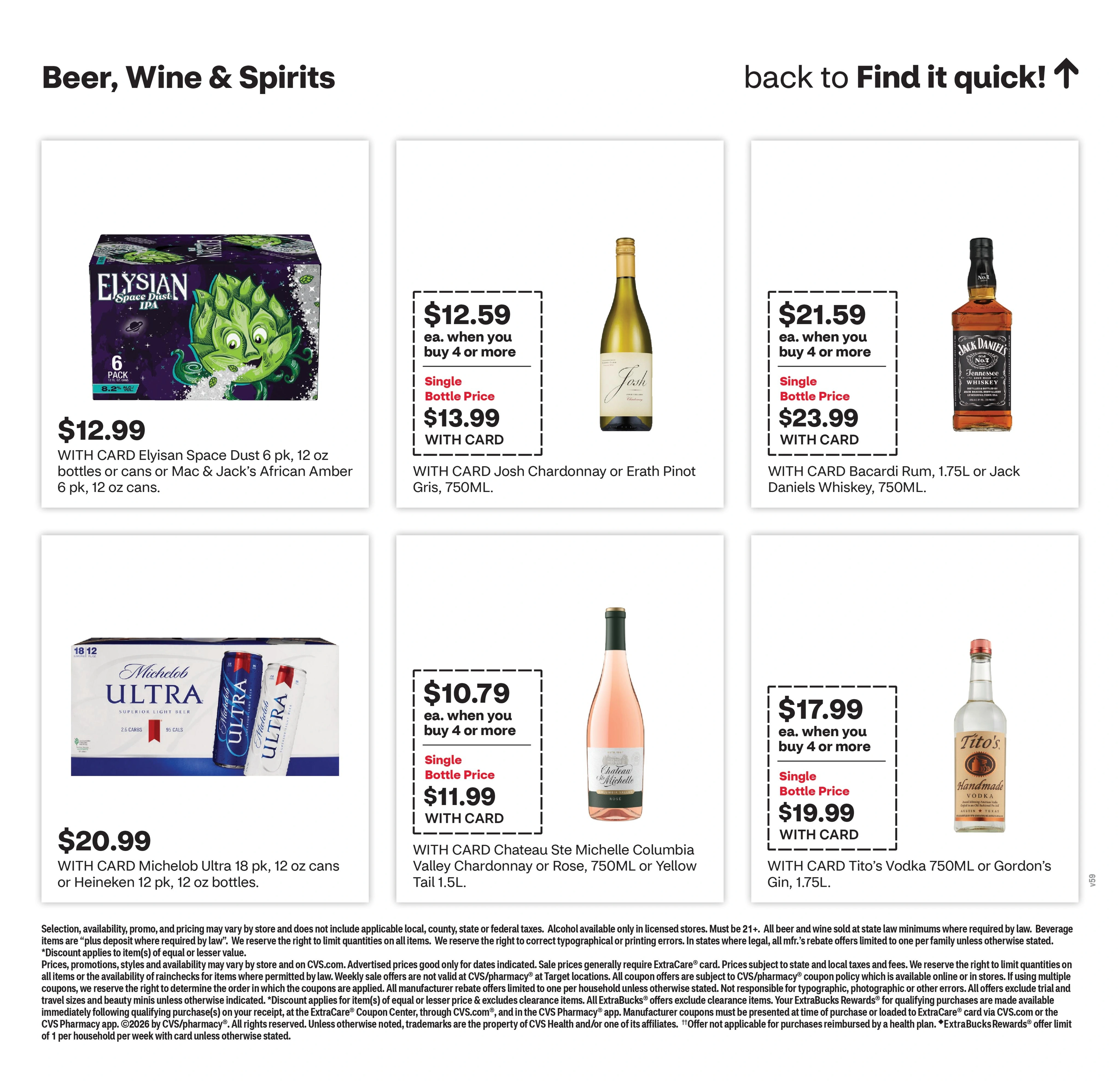 CVS Pharmacy flyer page 20