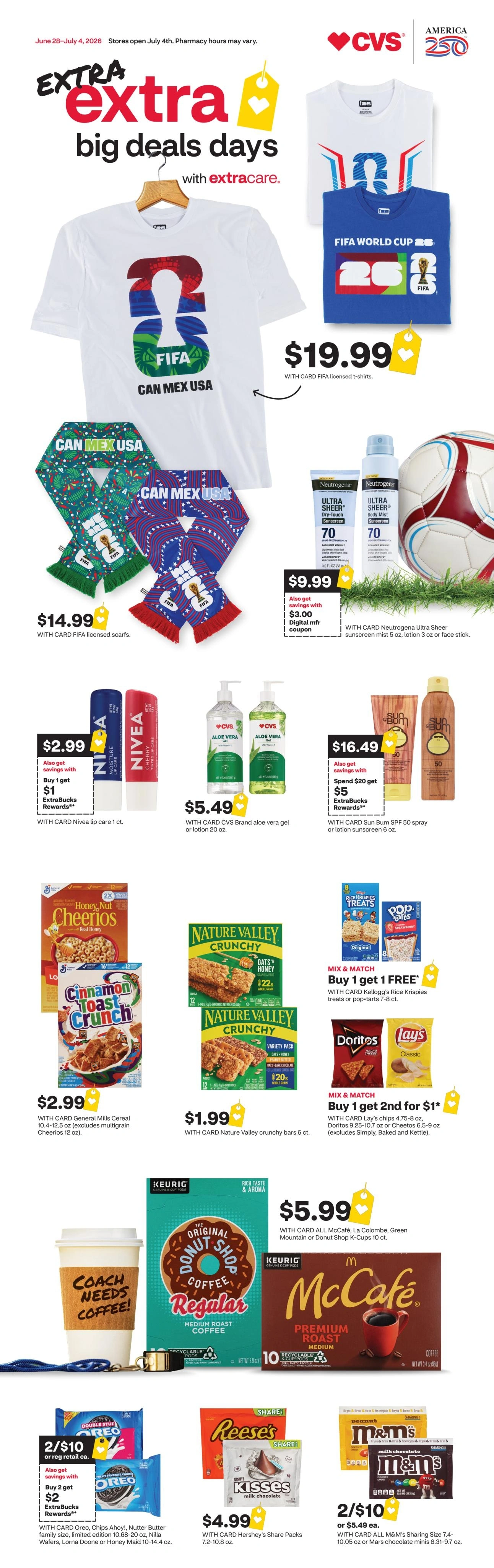 CVS Pharmacy flyer page 1