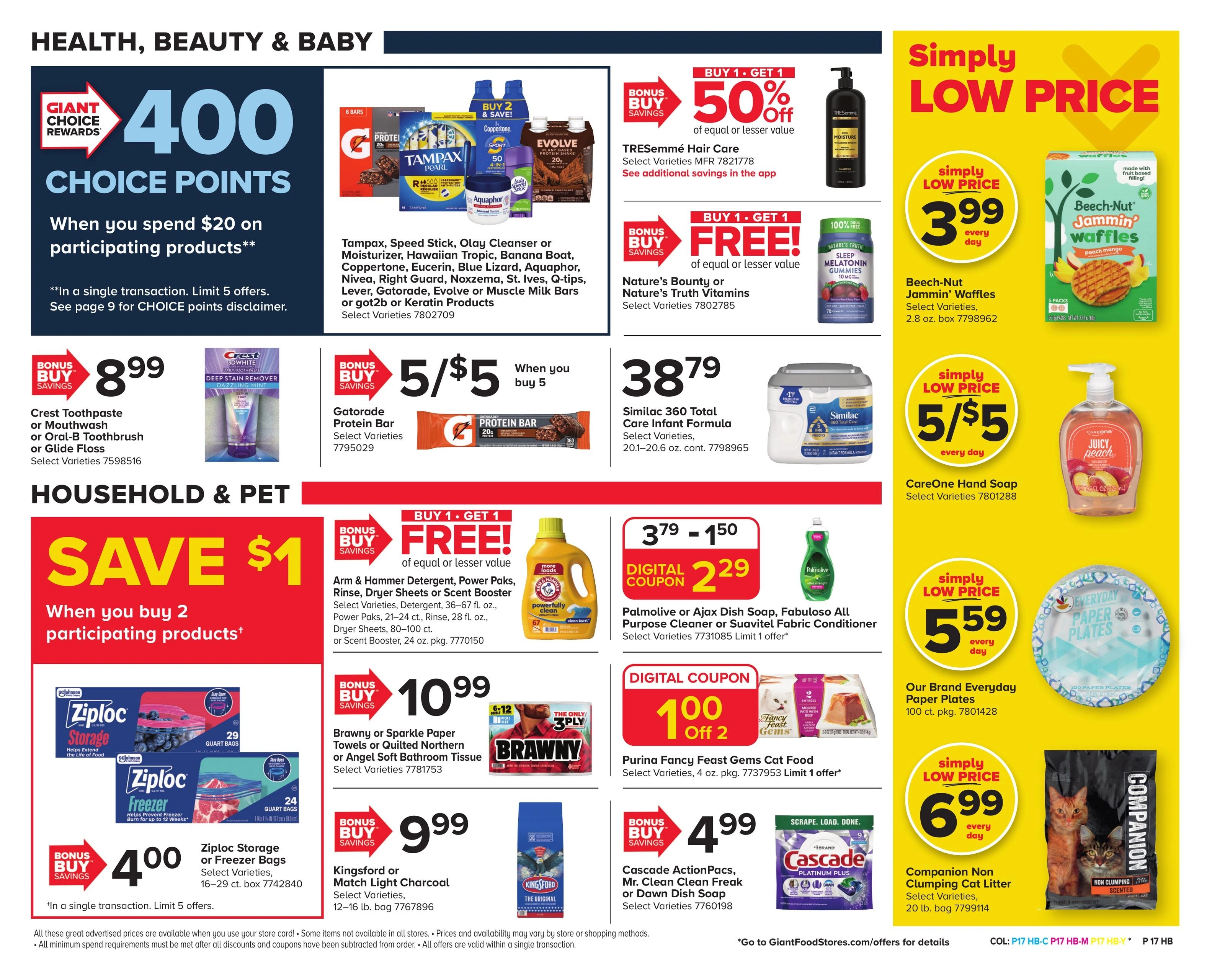 Giant Food Stores flyer page 19