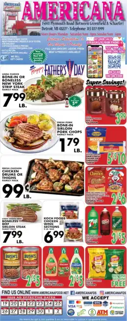Americana Foods Indexed Bi-Weekly