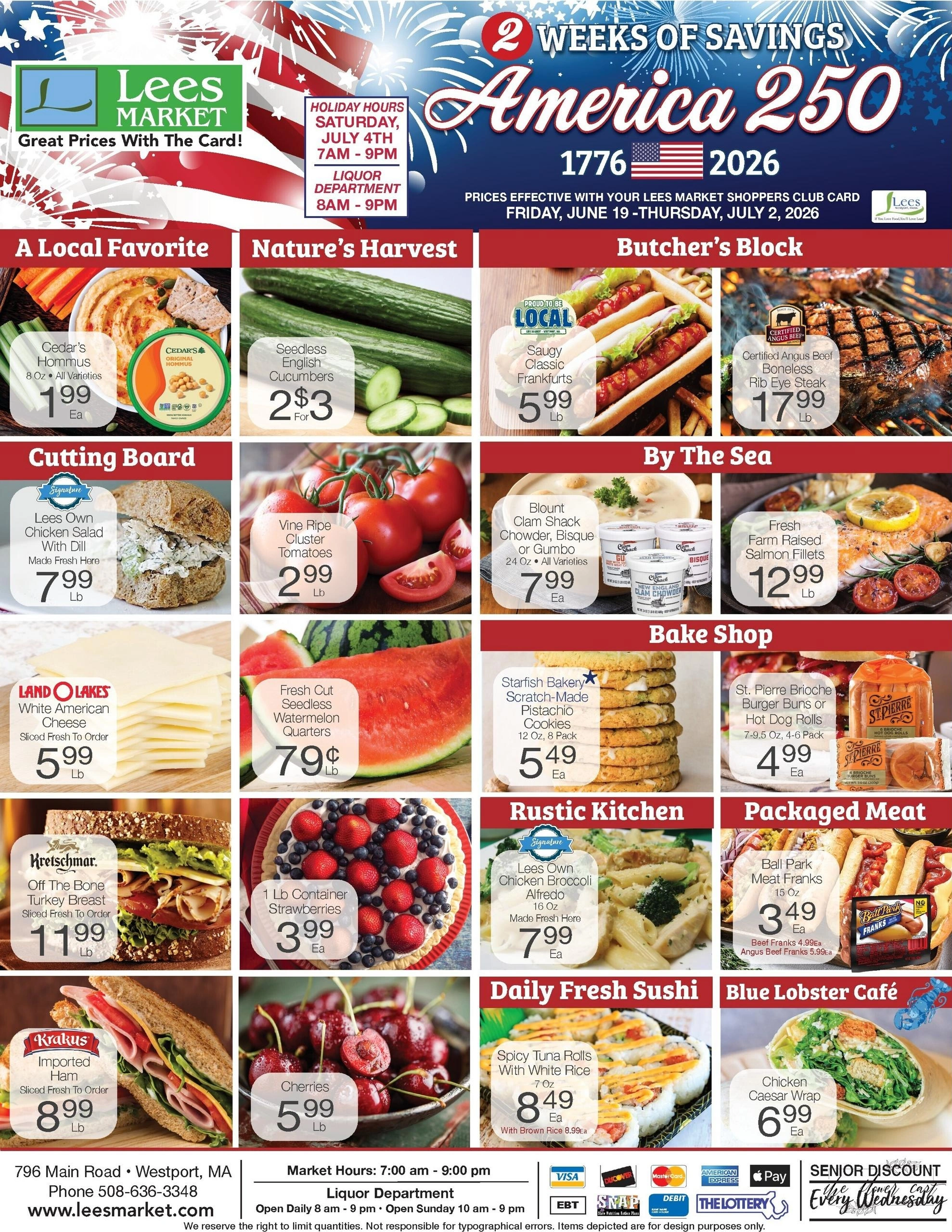 Lees Market flyer page 1