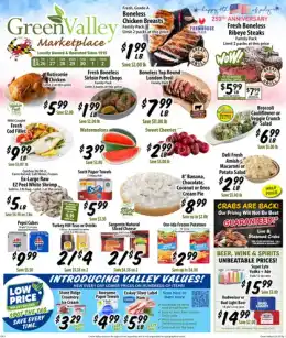 Green Valley Marketplace Weekly Flyer