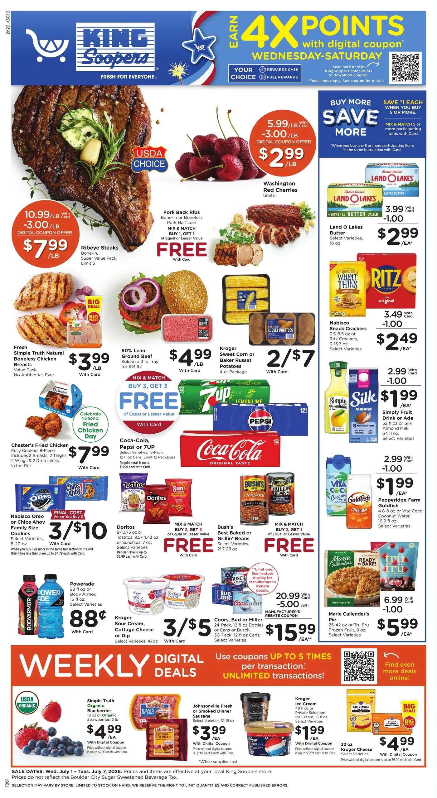 King Soopers flyer page 1