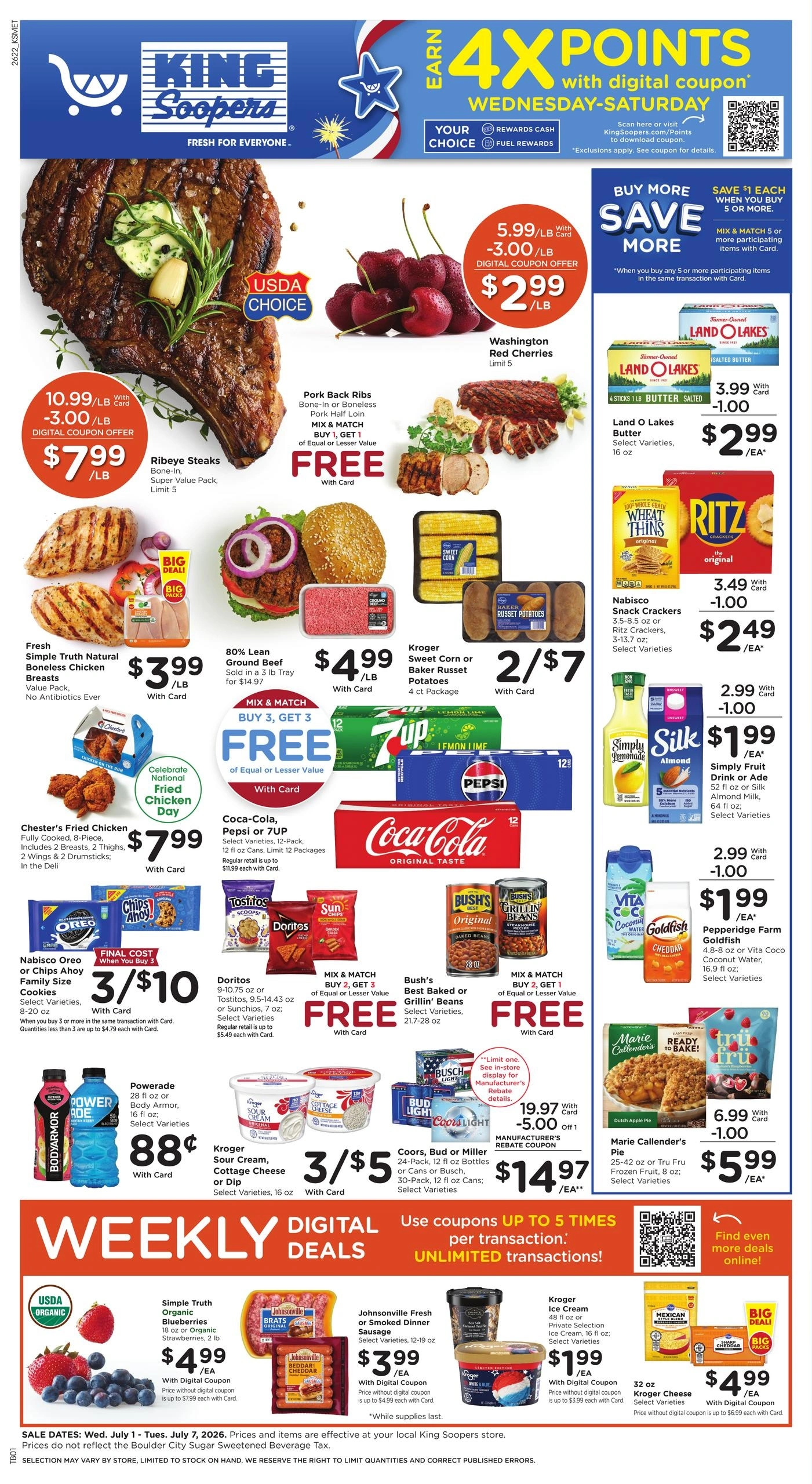 King Soopers flyer page 1
